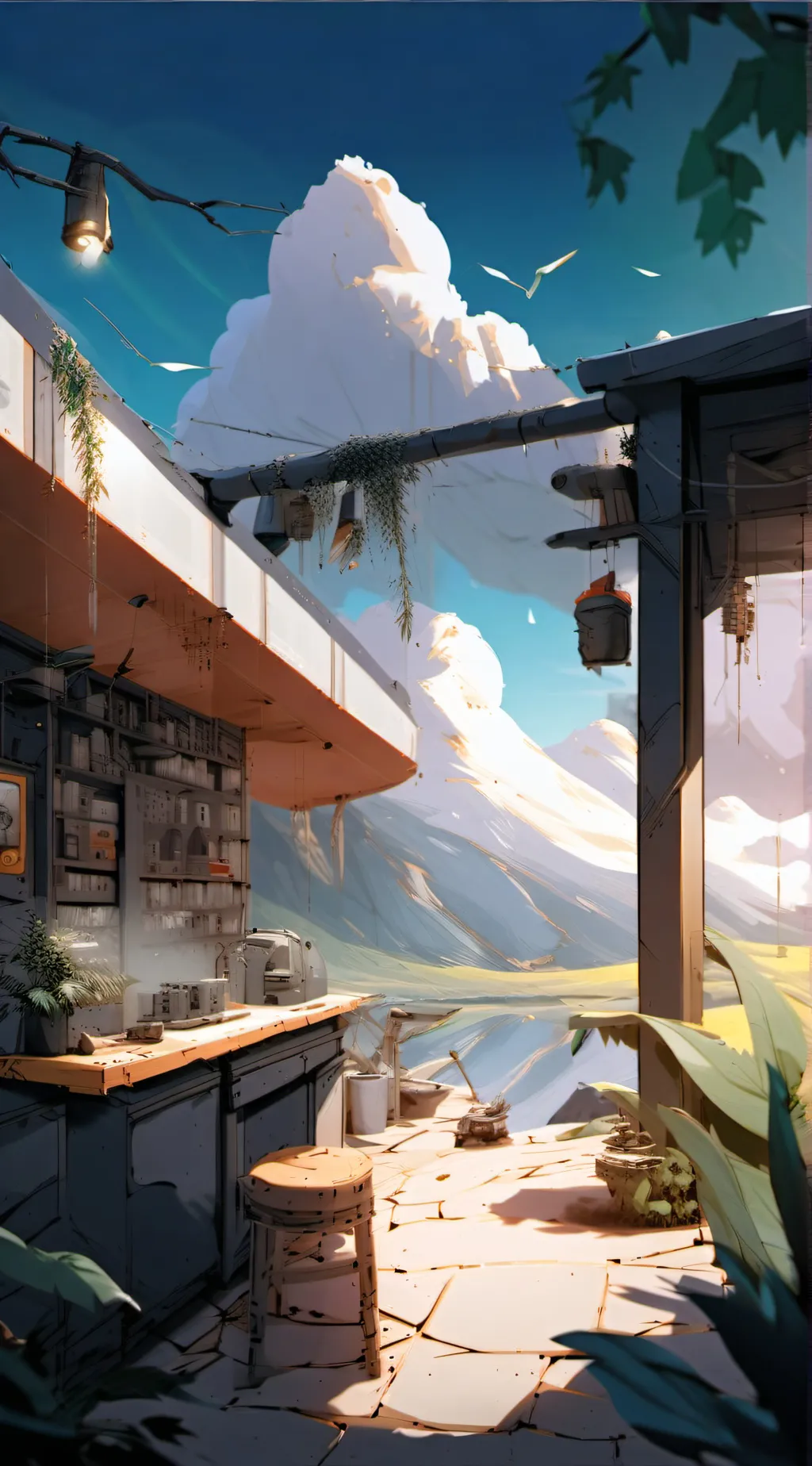 ai character: Honkai Inspired background