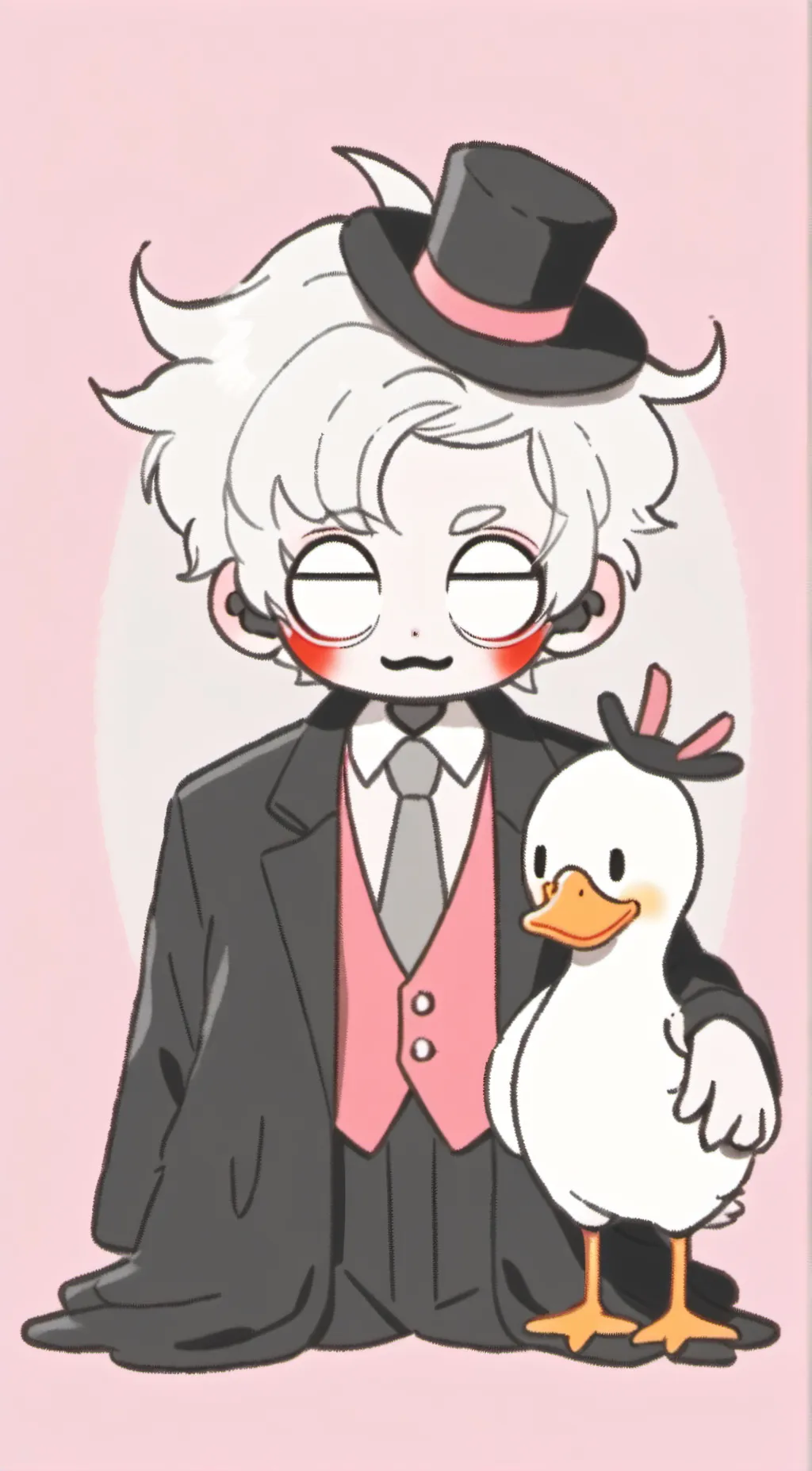 ai character: Hh x murderdrones  background