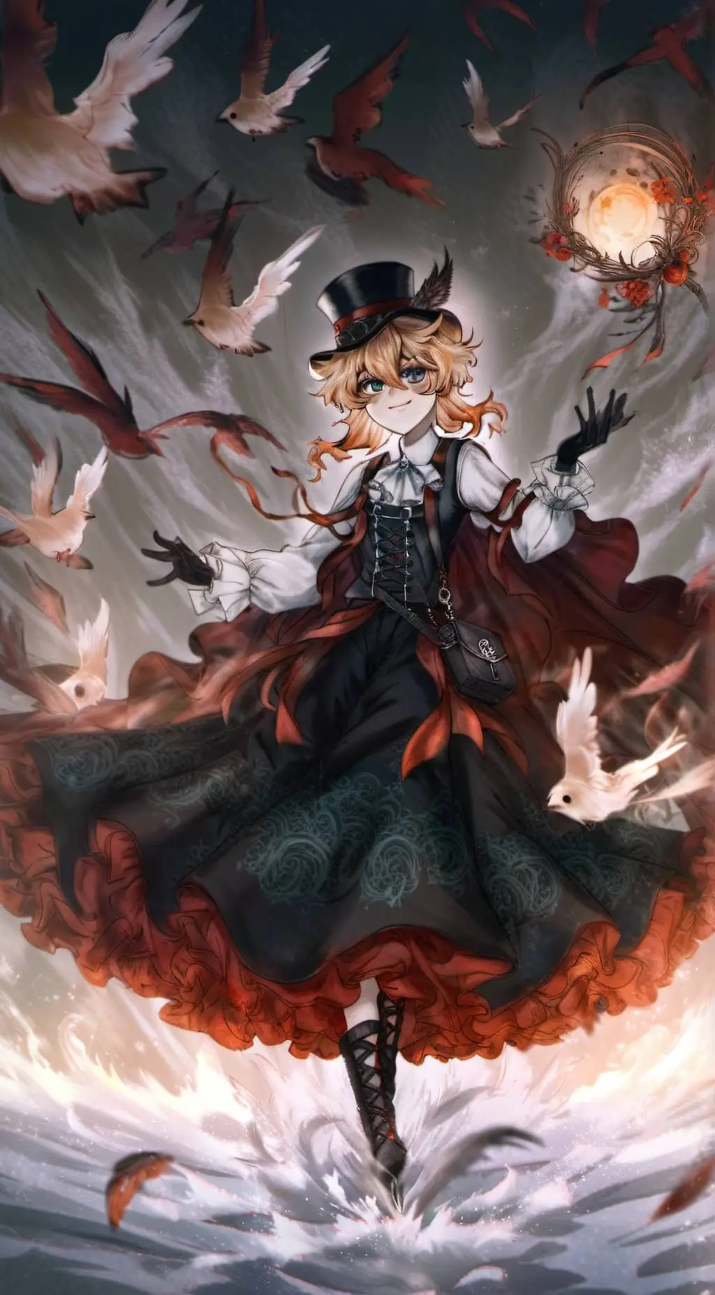 ai character: BSD background