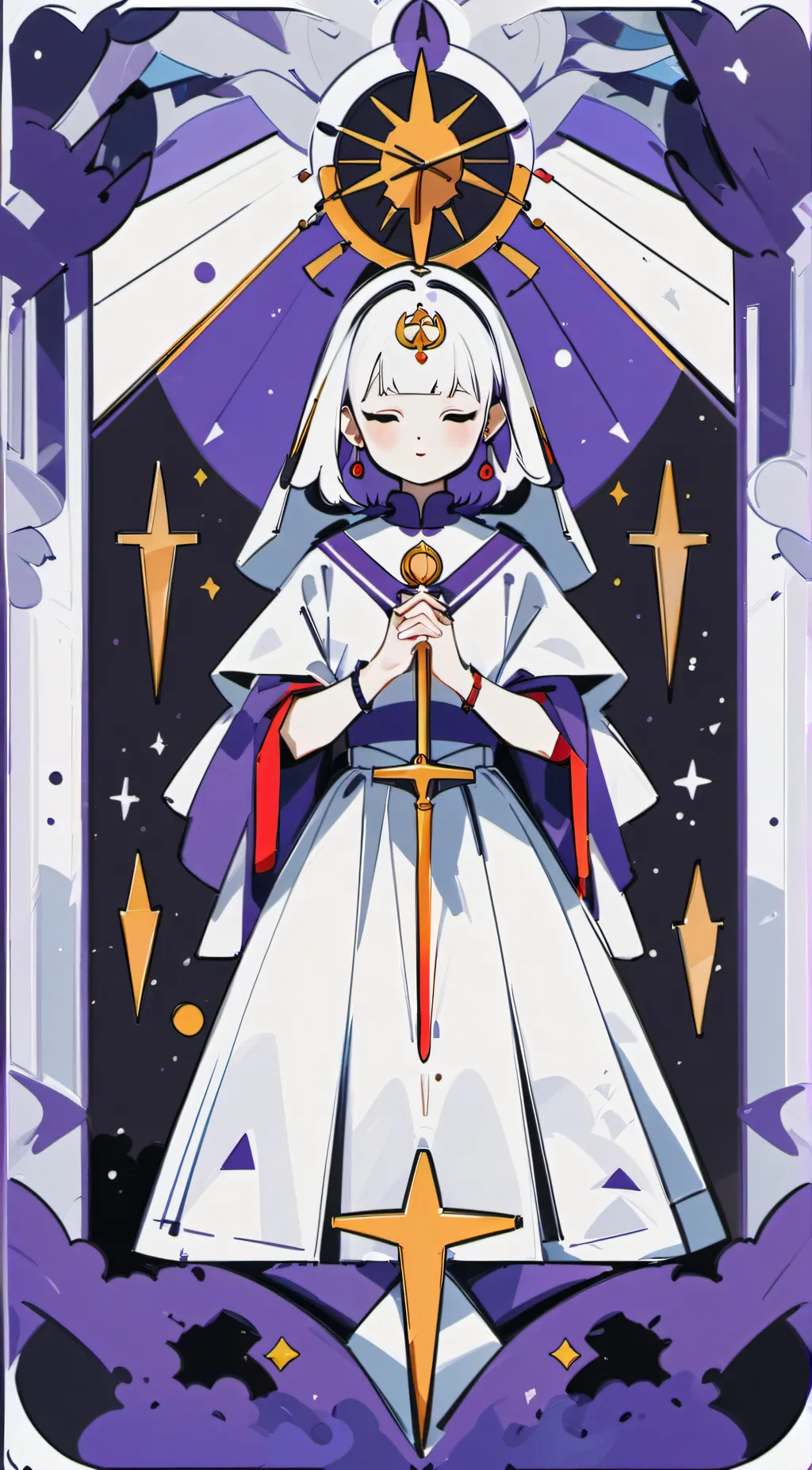 ai character: Goddess background