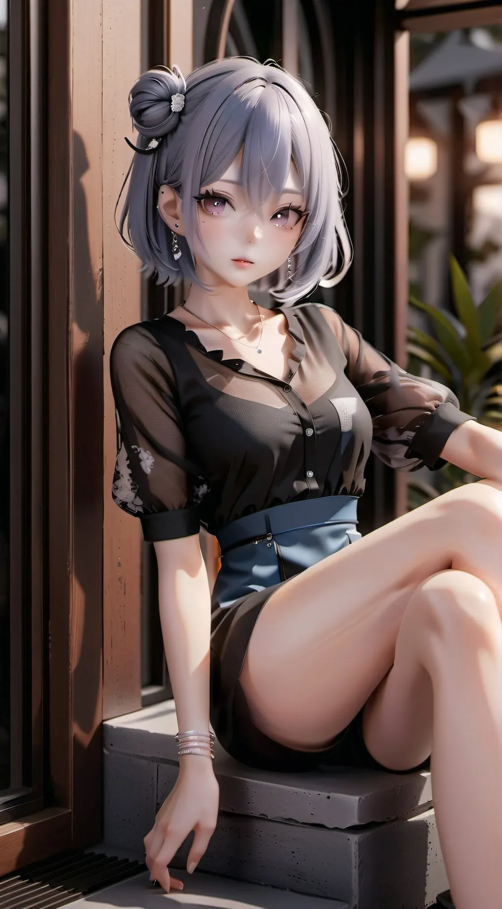 ai character: Lexi background