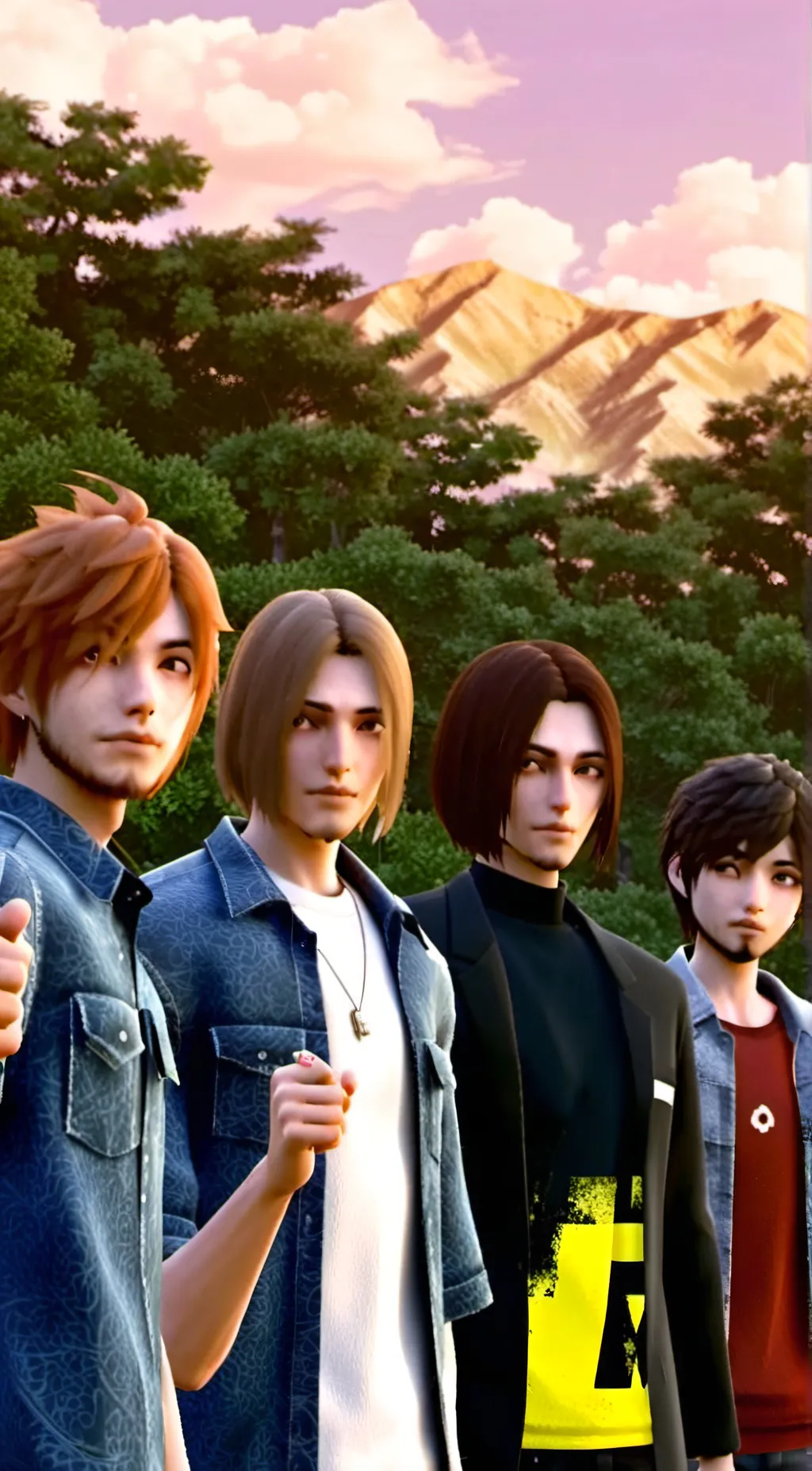 ai character: max,liam,jax,jake background