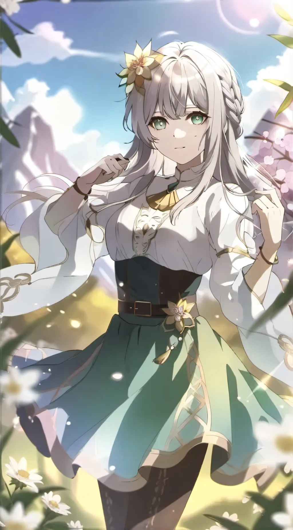 ai character: 🩷lizzy🩷 background