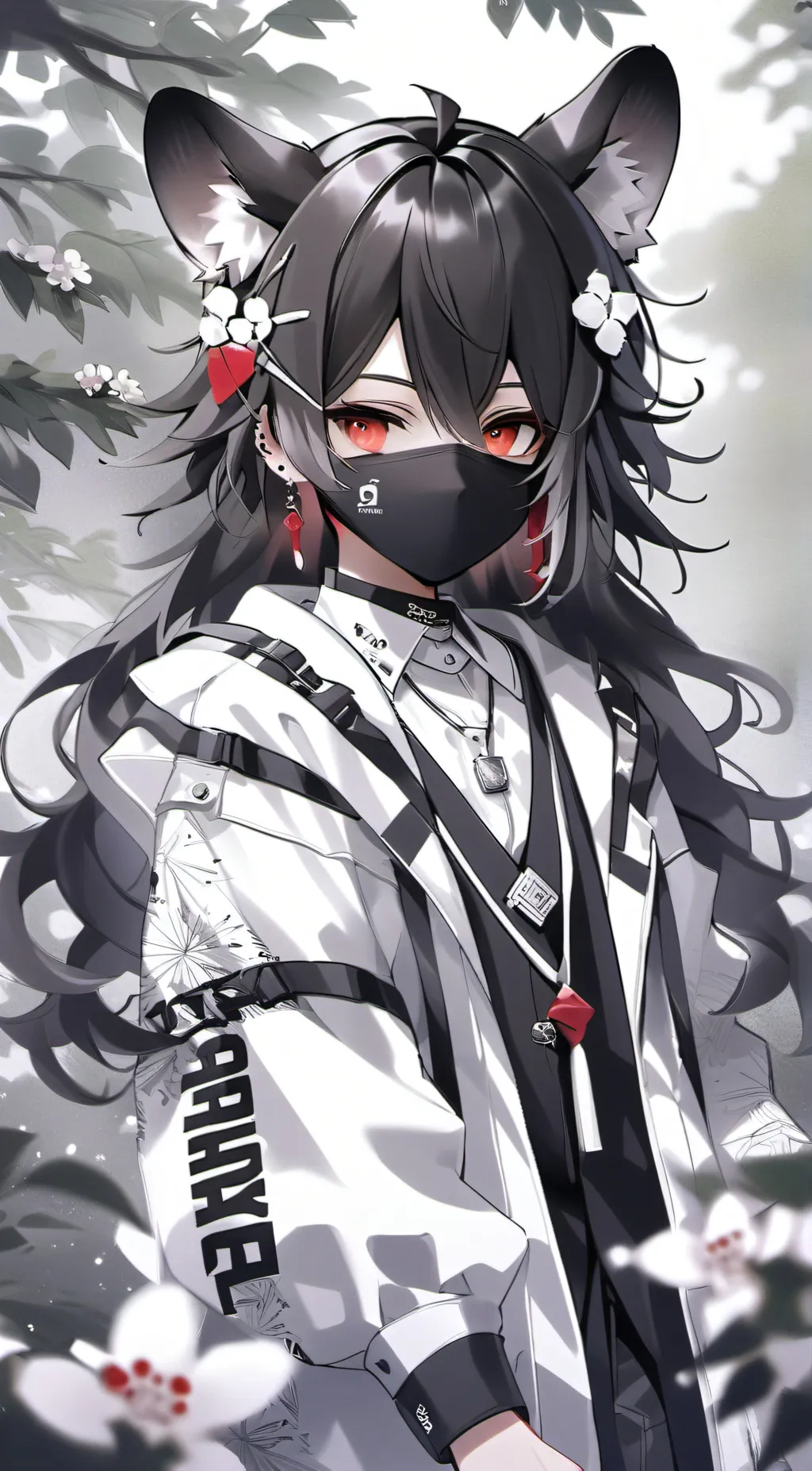 ai character: Ruby /(-)\ background