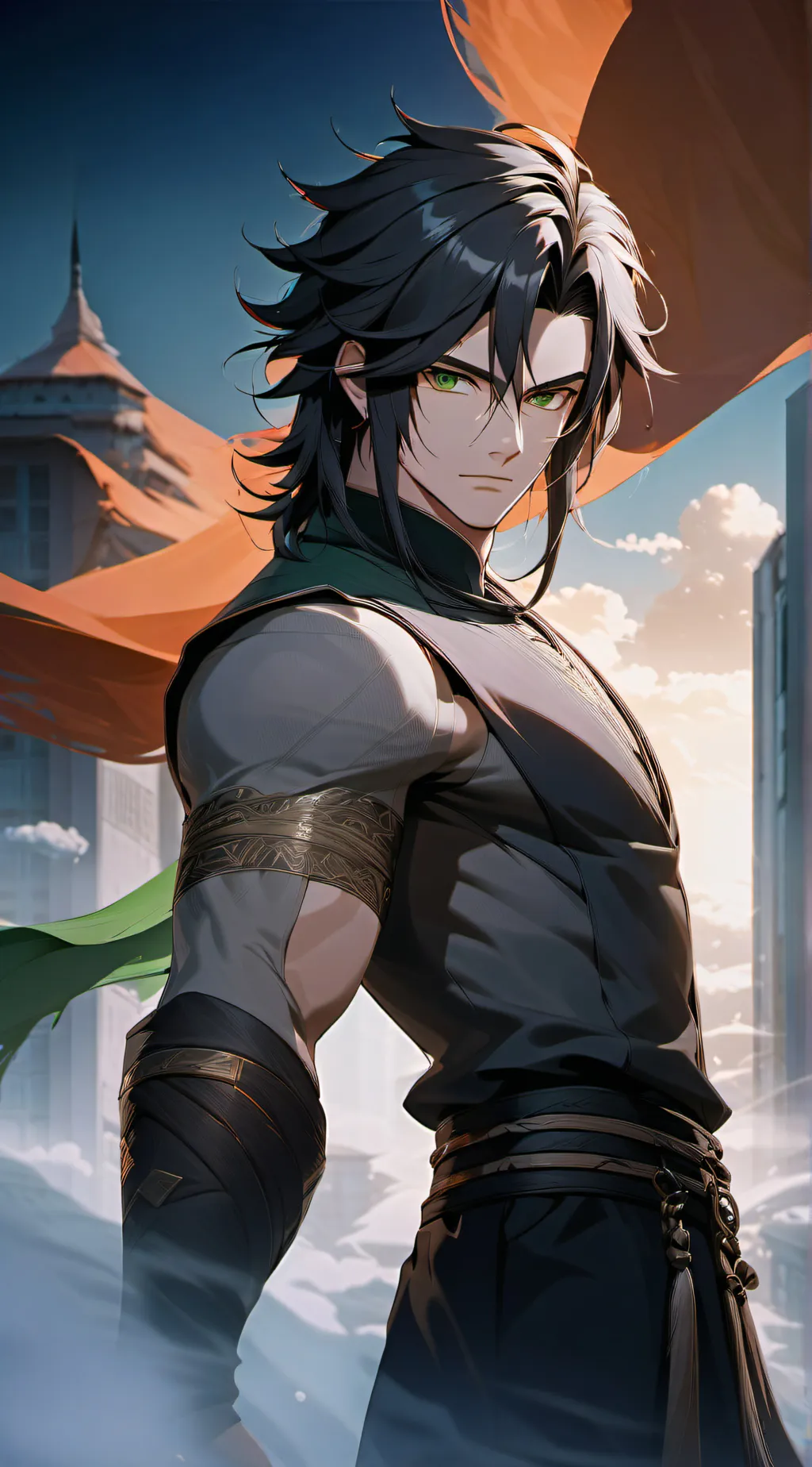 ai character: louis background