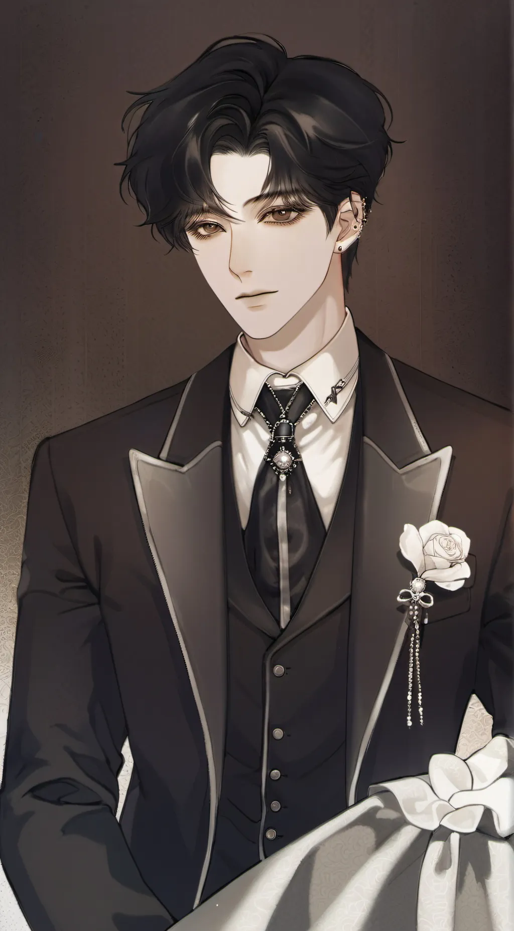 ai character: °~T~H~E~O~° background