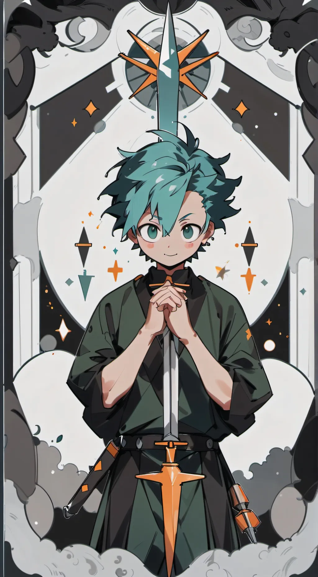 ai character: Mha background