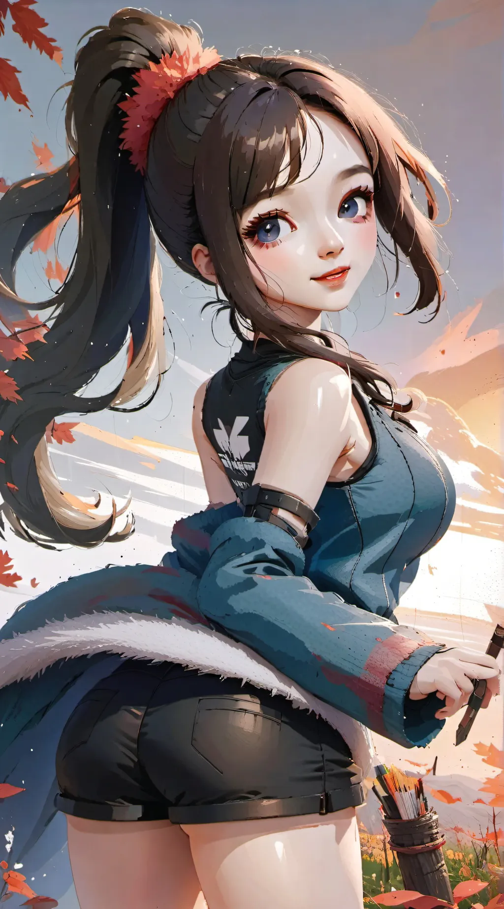 ai character: Hailey background