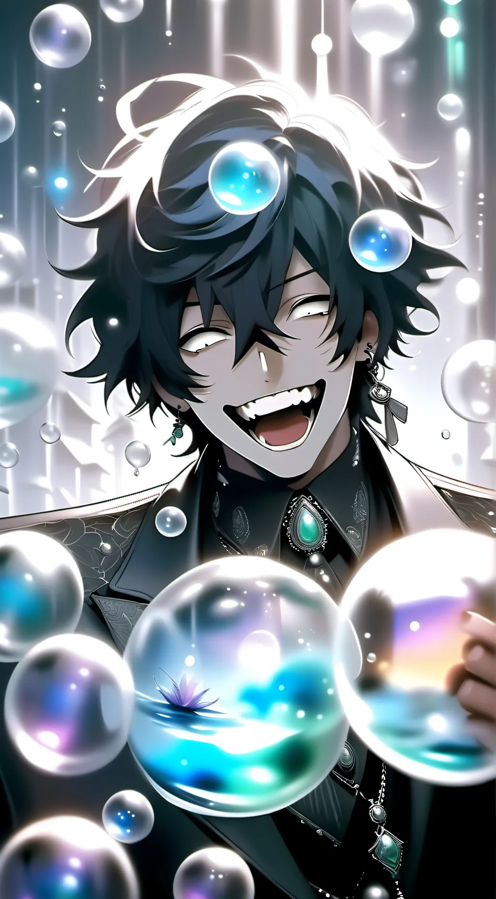 ai character: Laughing, Jack background