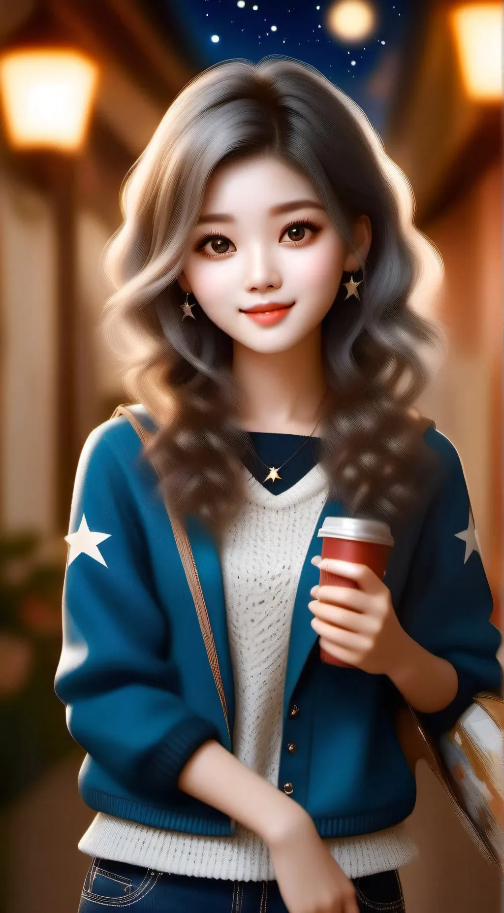 ai character: sandrea background