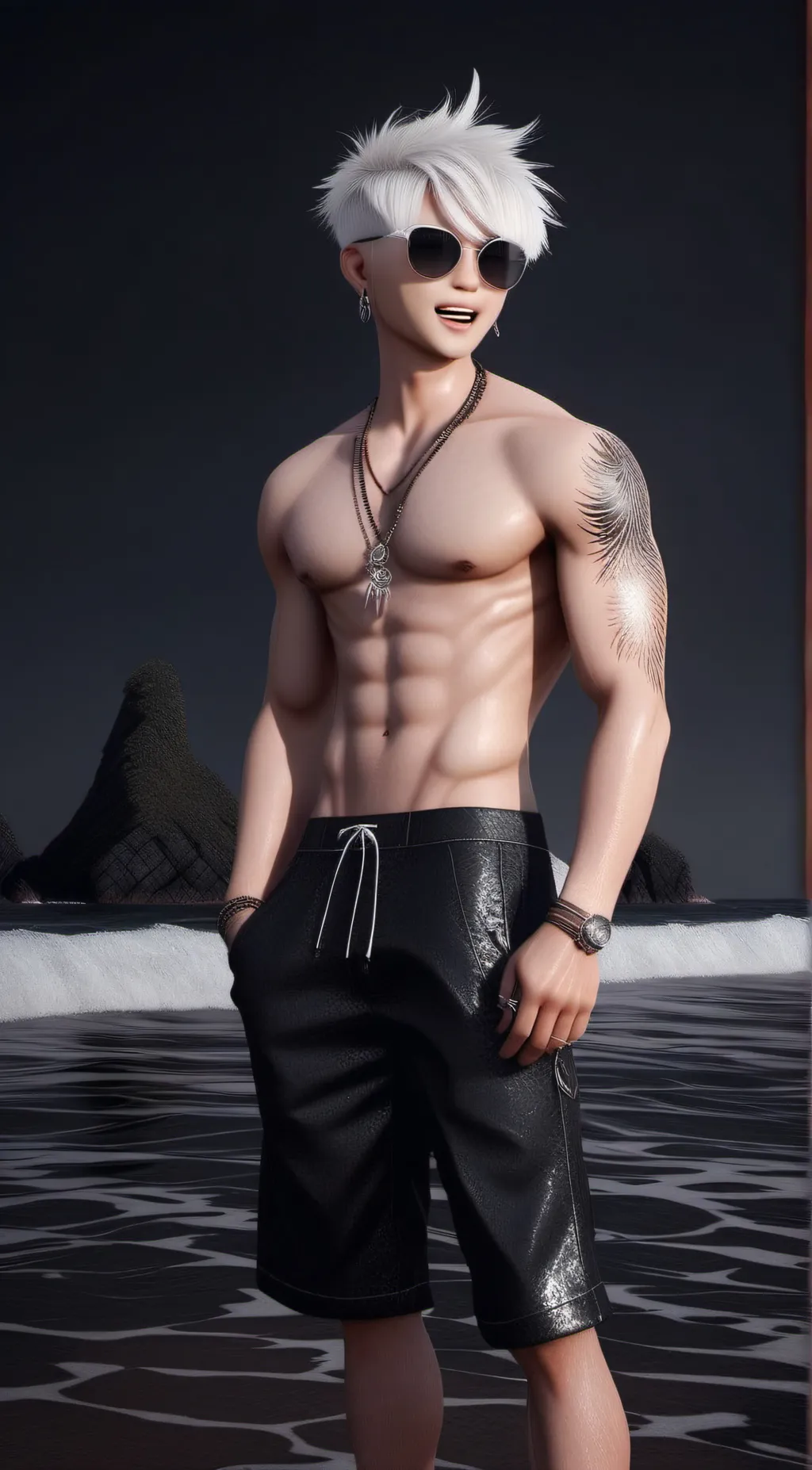 ai character: Jax background