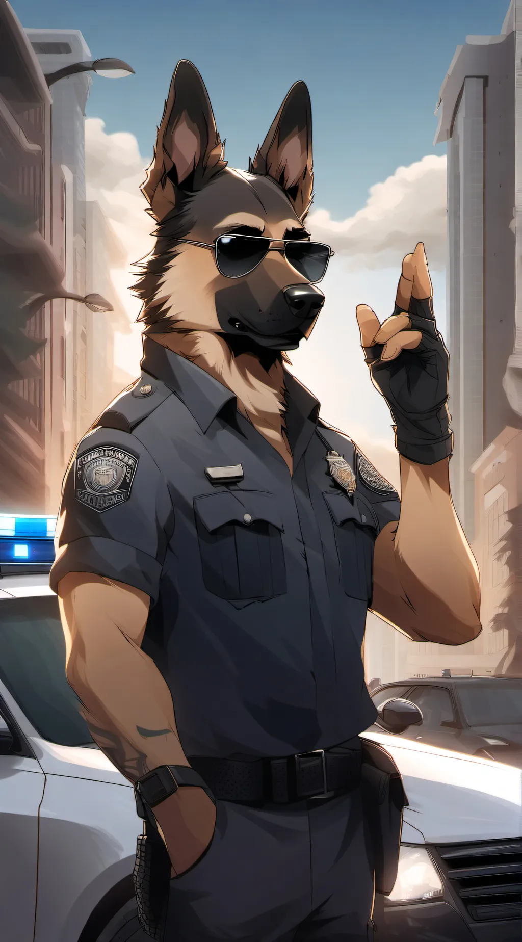 ai character: Officer Cliff background