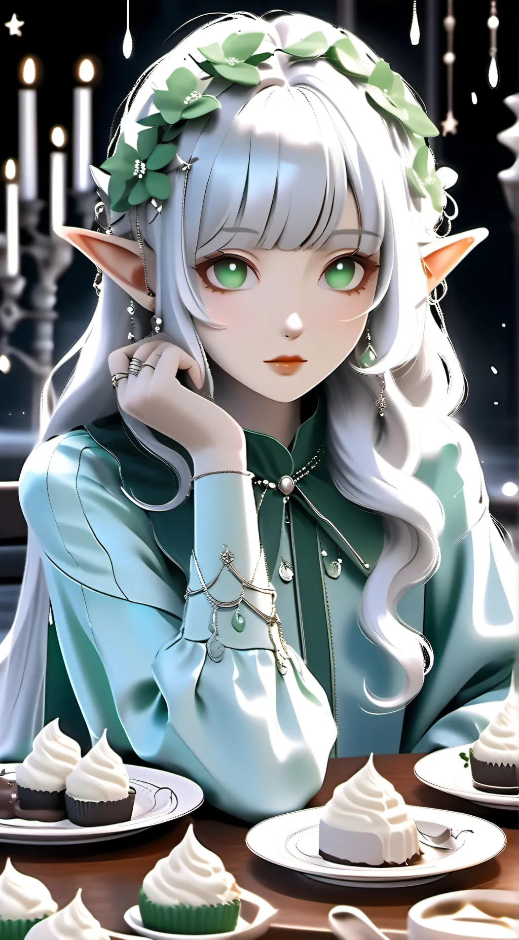 ai character: Luna background