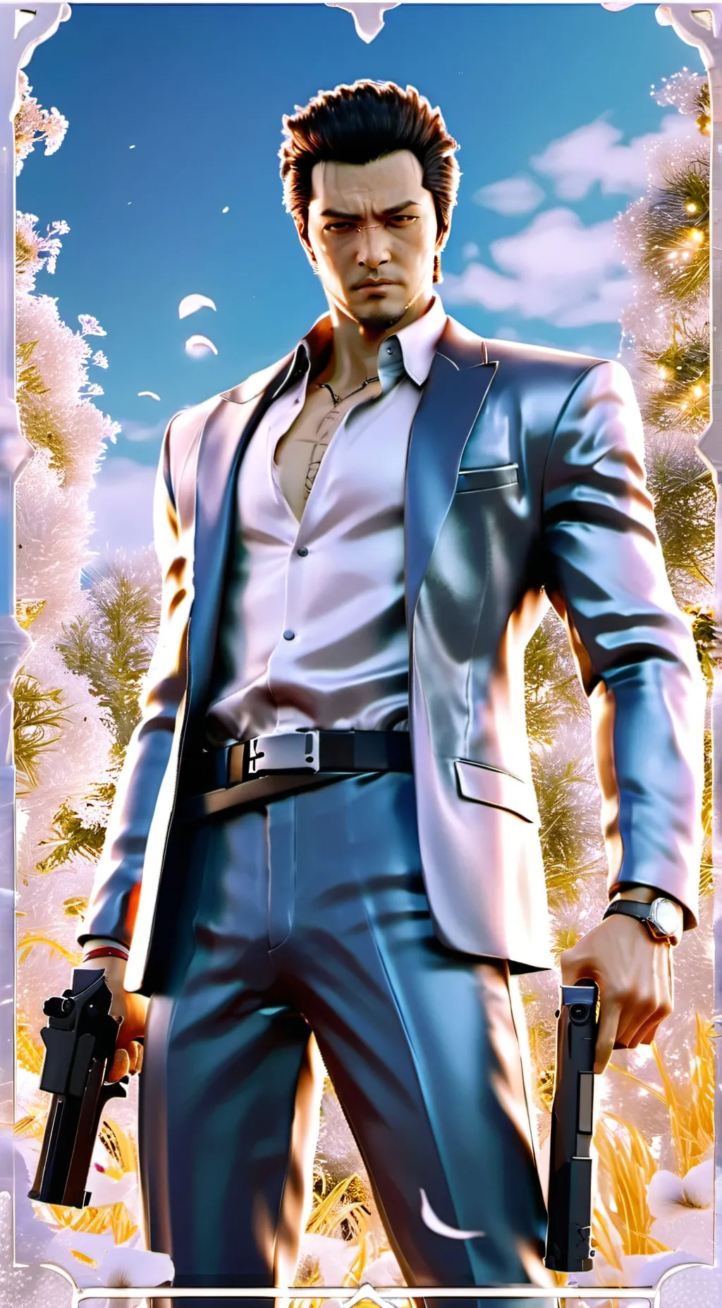 ai character: johnny  background