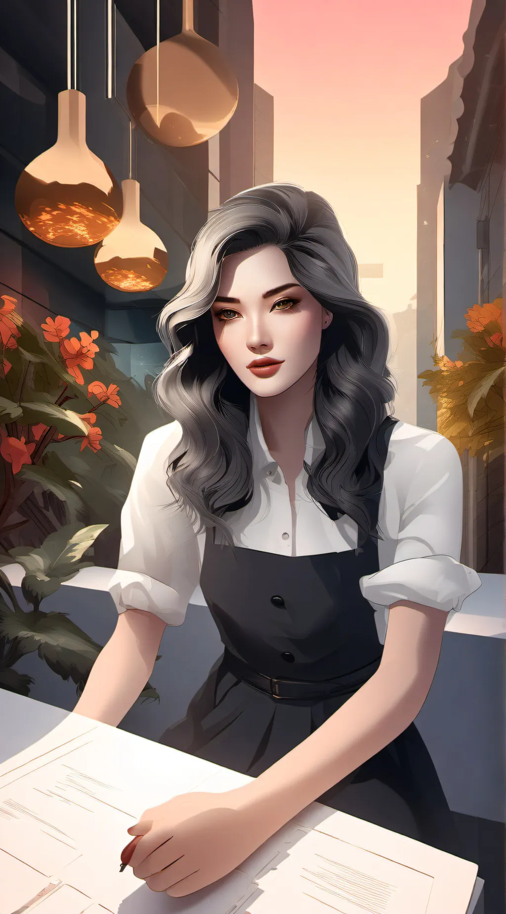 ai character: Ava background