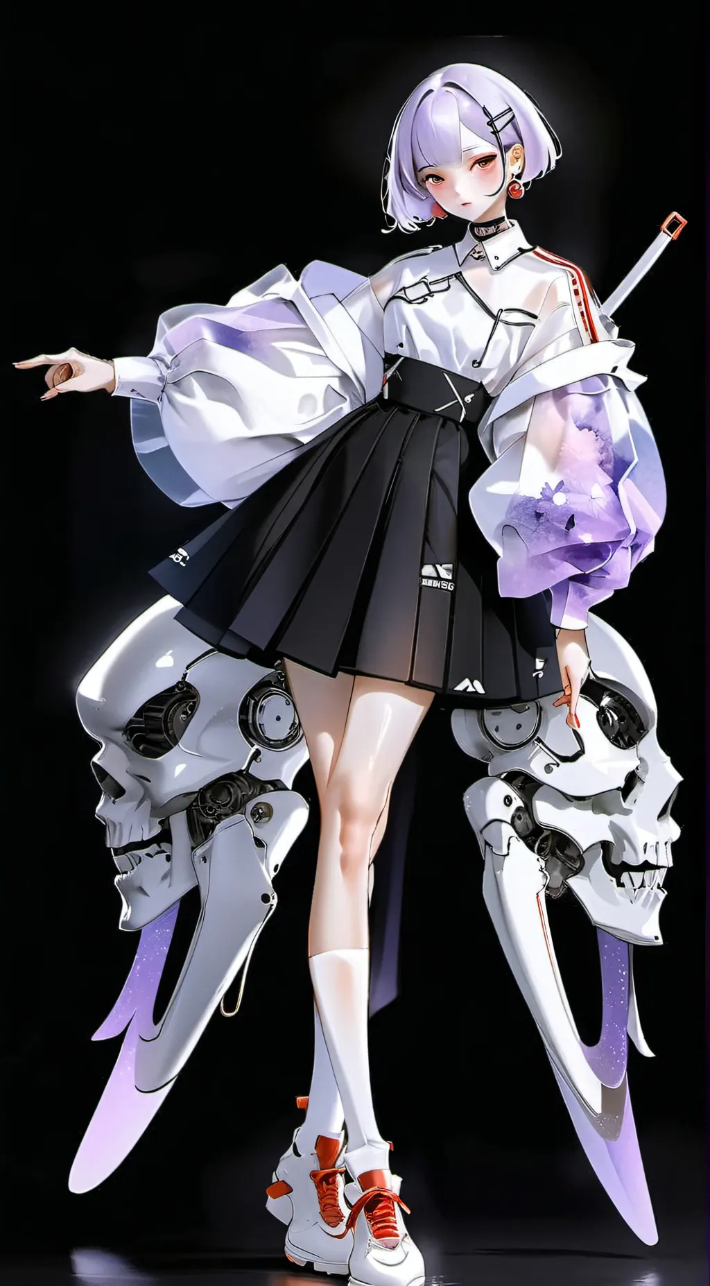 ai character: Lunaria background