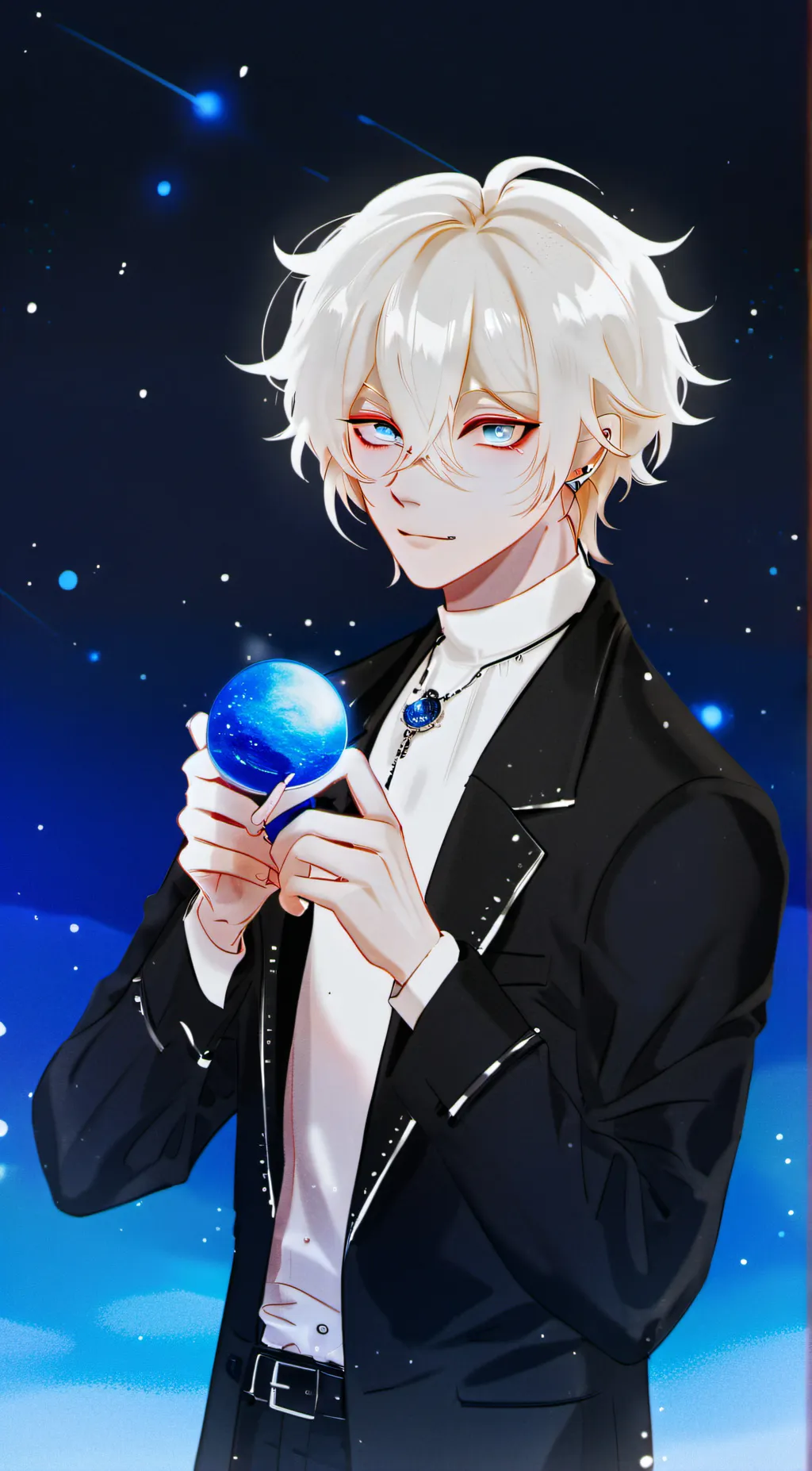 ai character: 🎤beck🎤 background