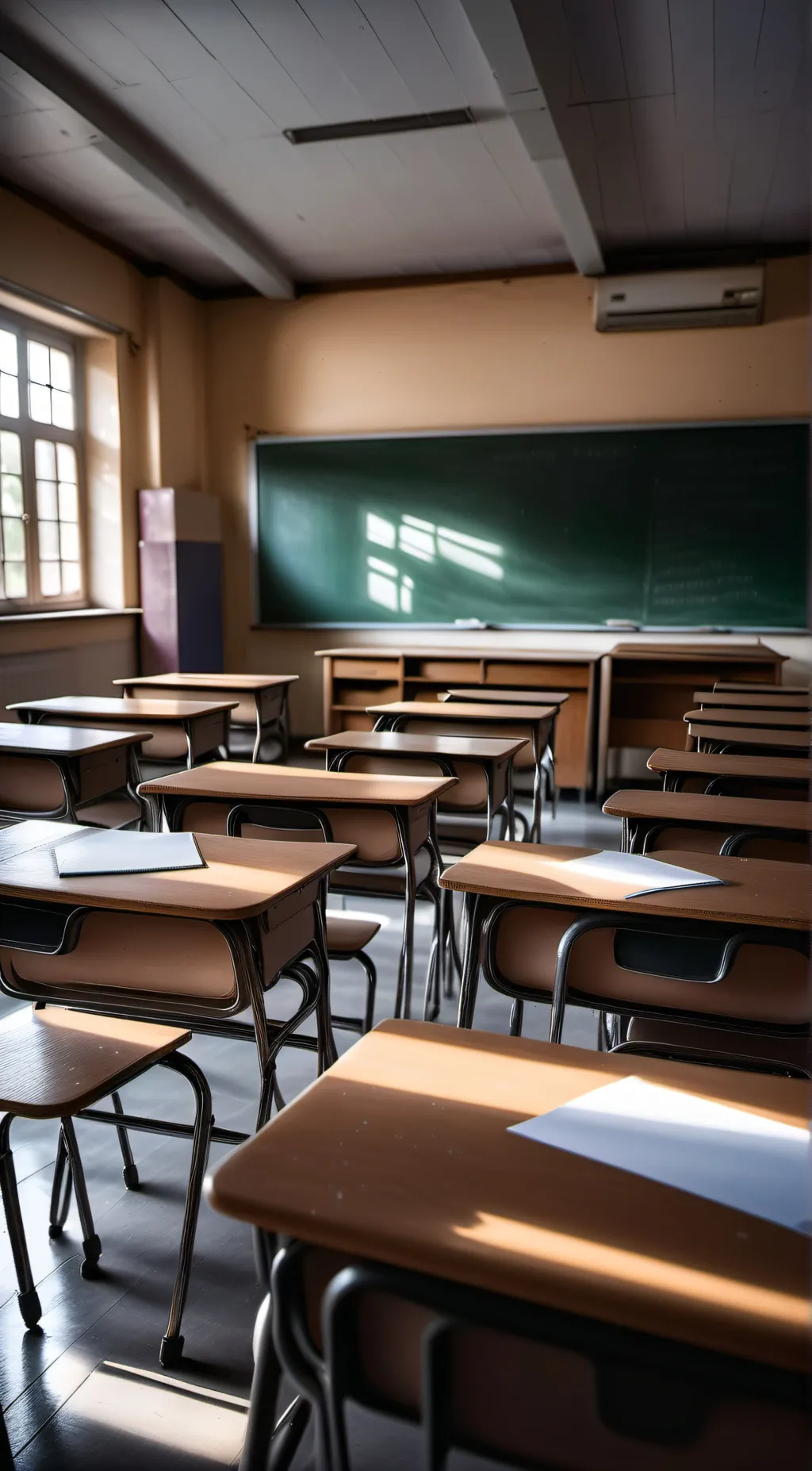 ai character: Mha playing~ background