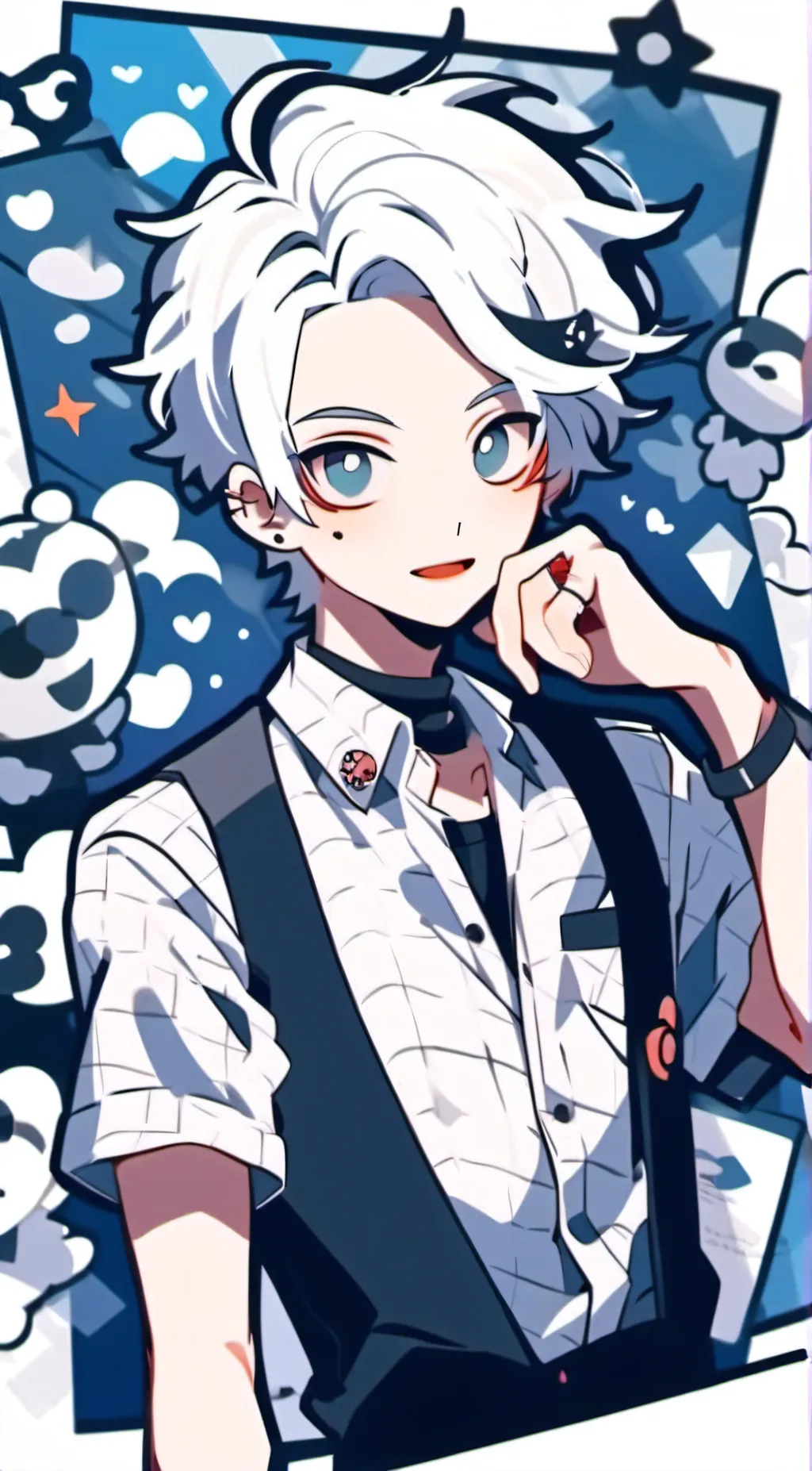 ai character: leo background