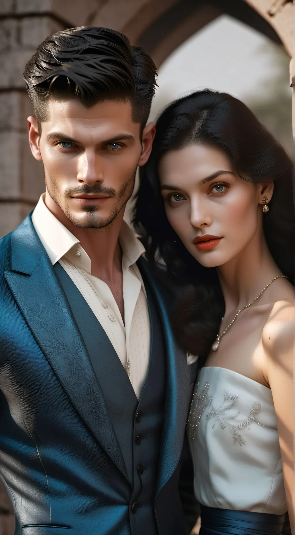 ai character: Kingsley  background