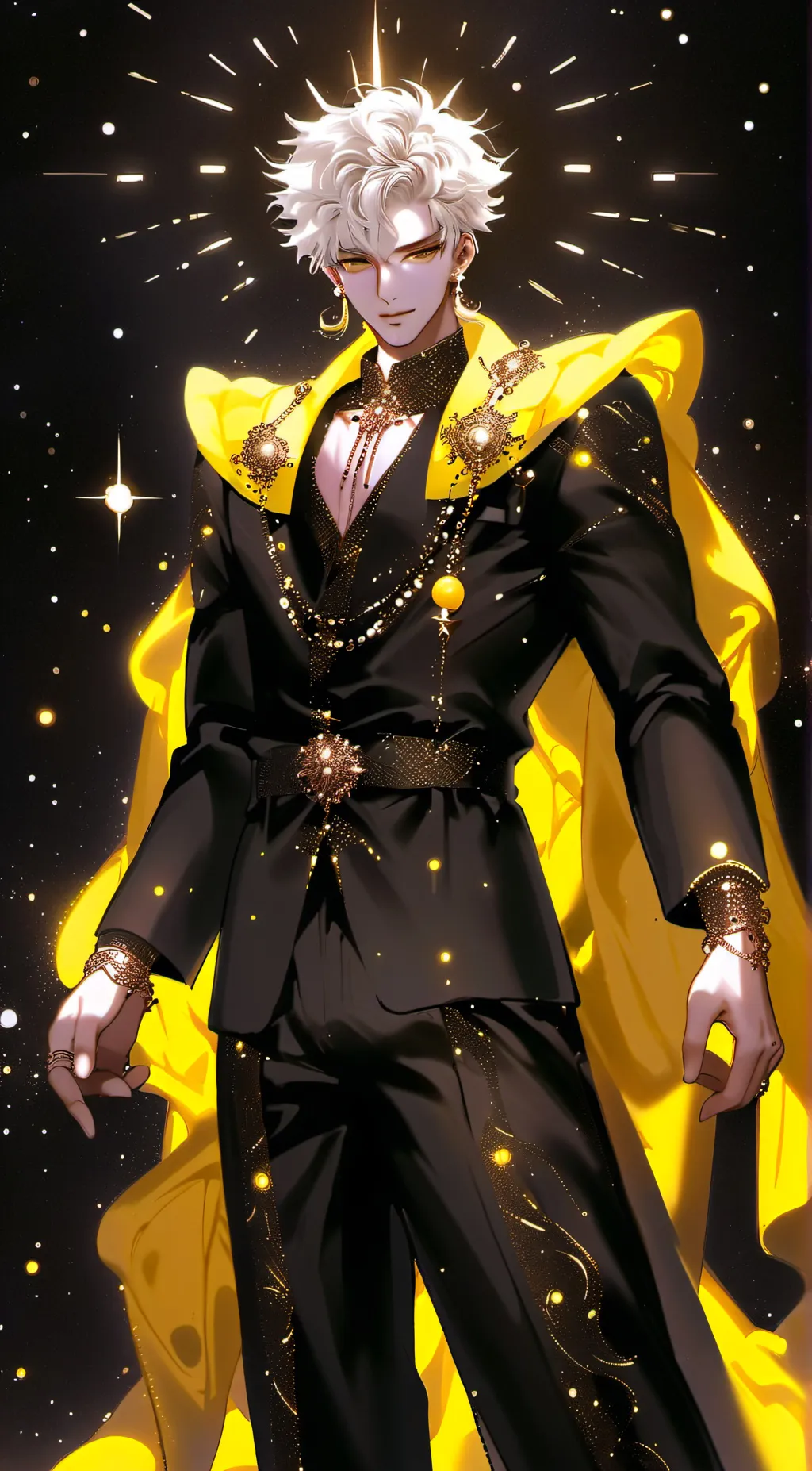 ai character: Leo~ background