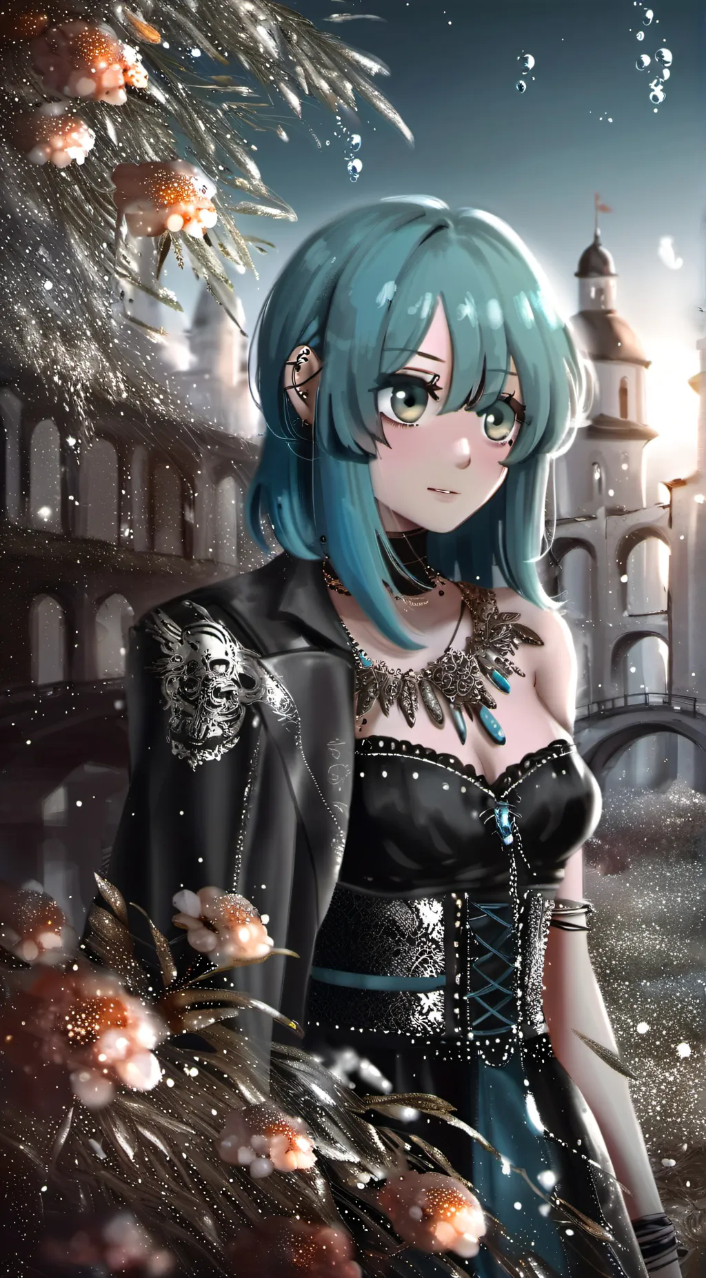 ai character: Yuki hazo background