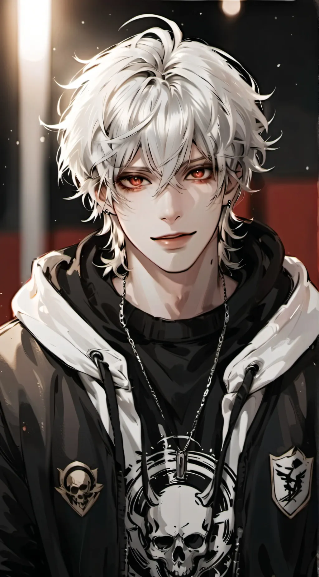 ai character: ฅ⁠ Bruce ฅ background