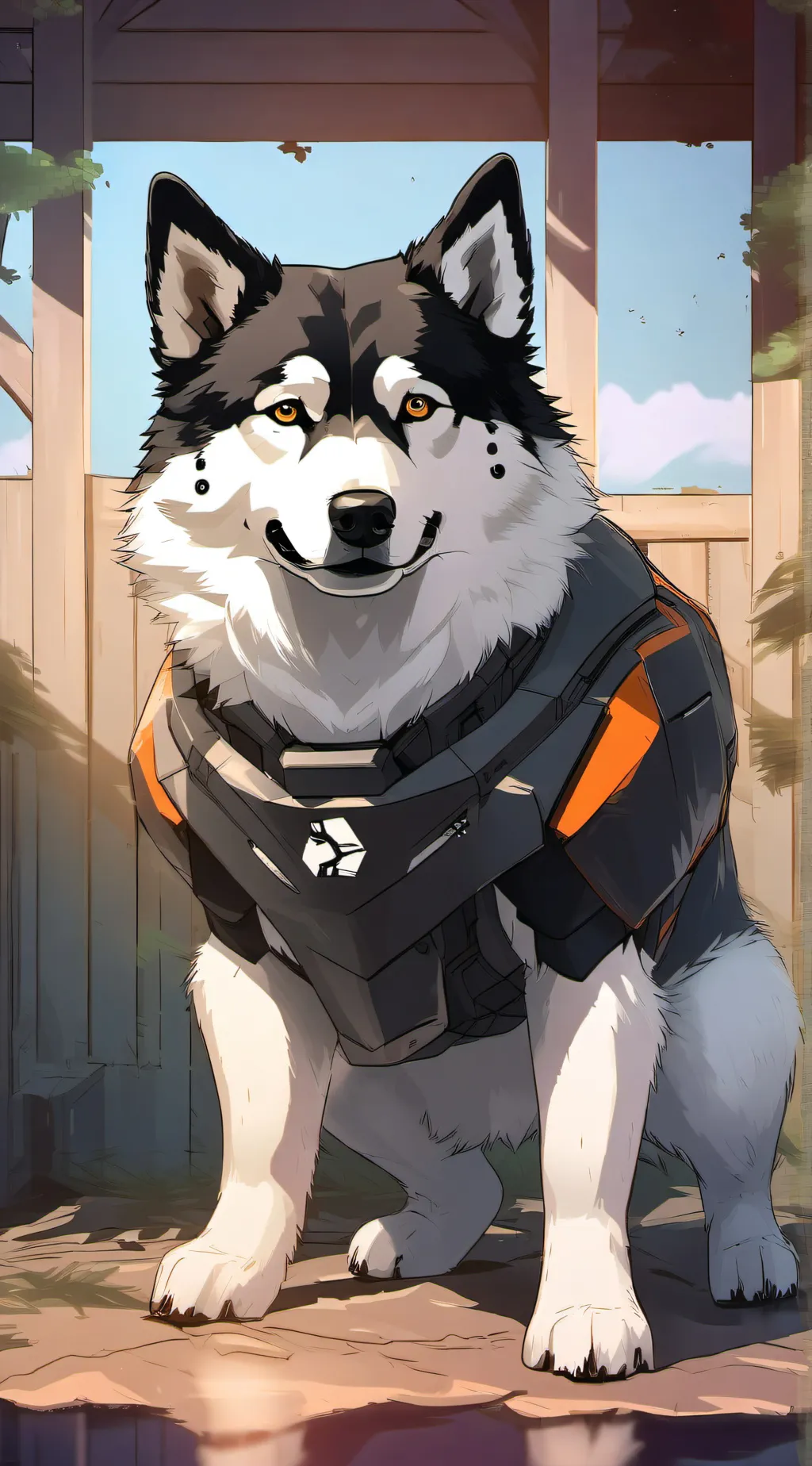 ai character: roast helper background