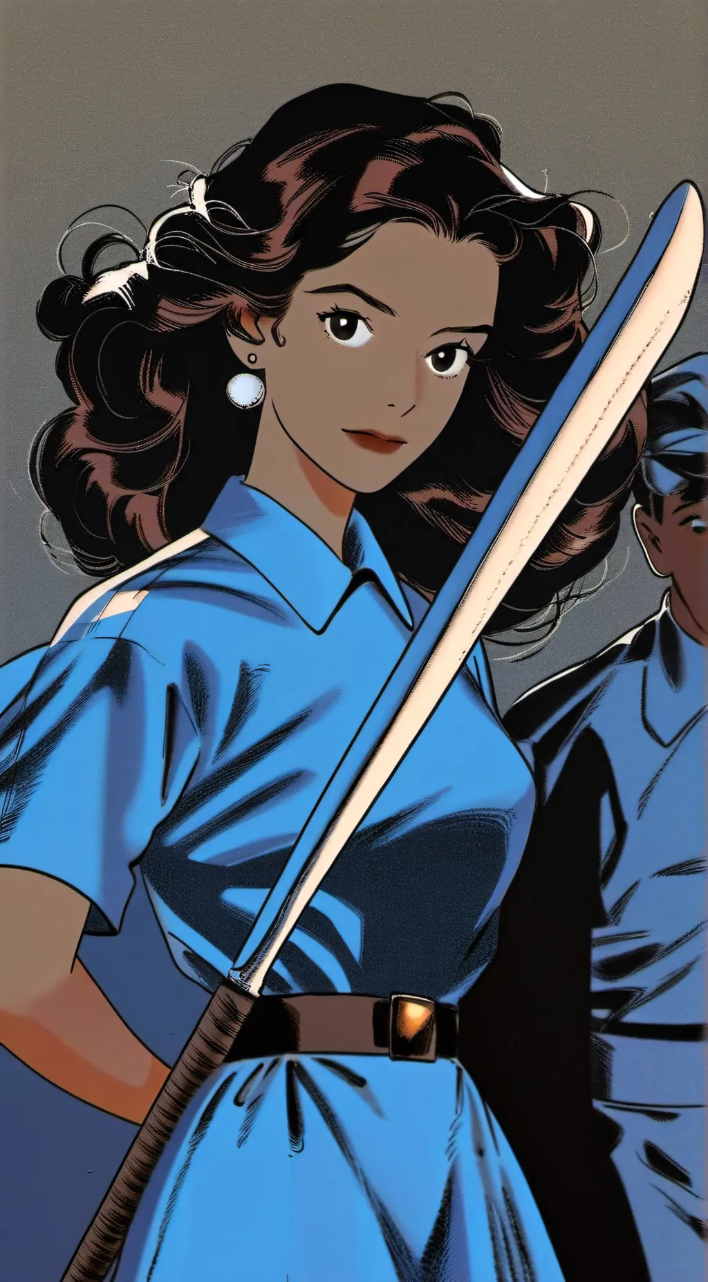 ai character: barbarian bakugo background