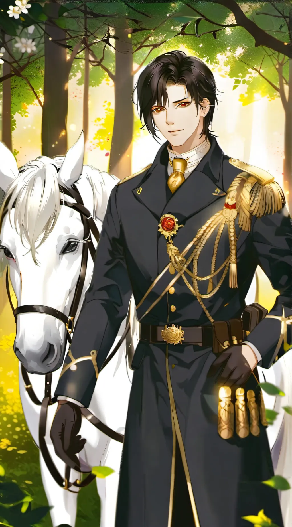 ai character: Maike  background