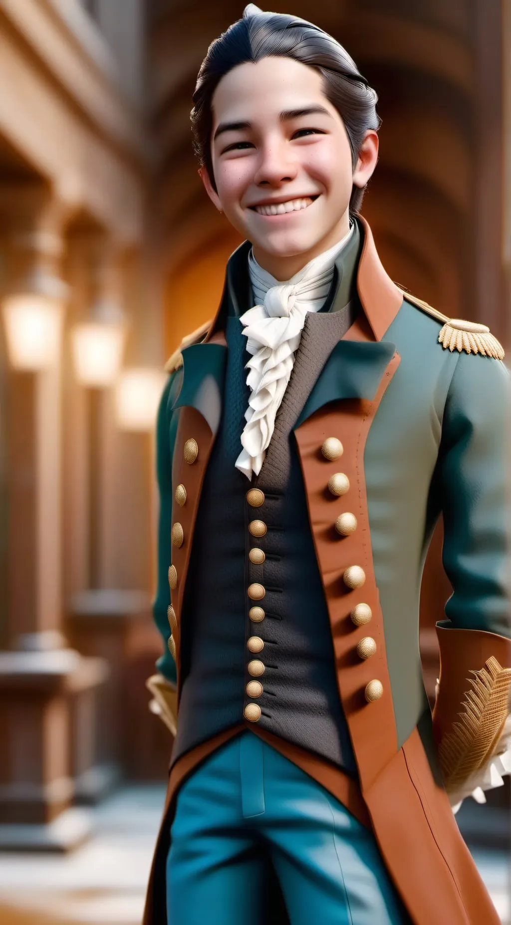 ai character: Alexander Hamilton background