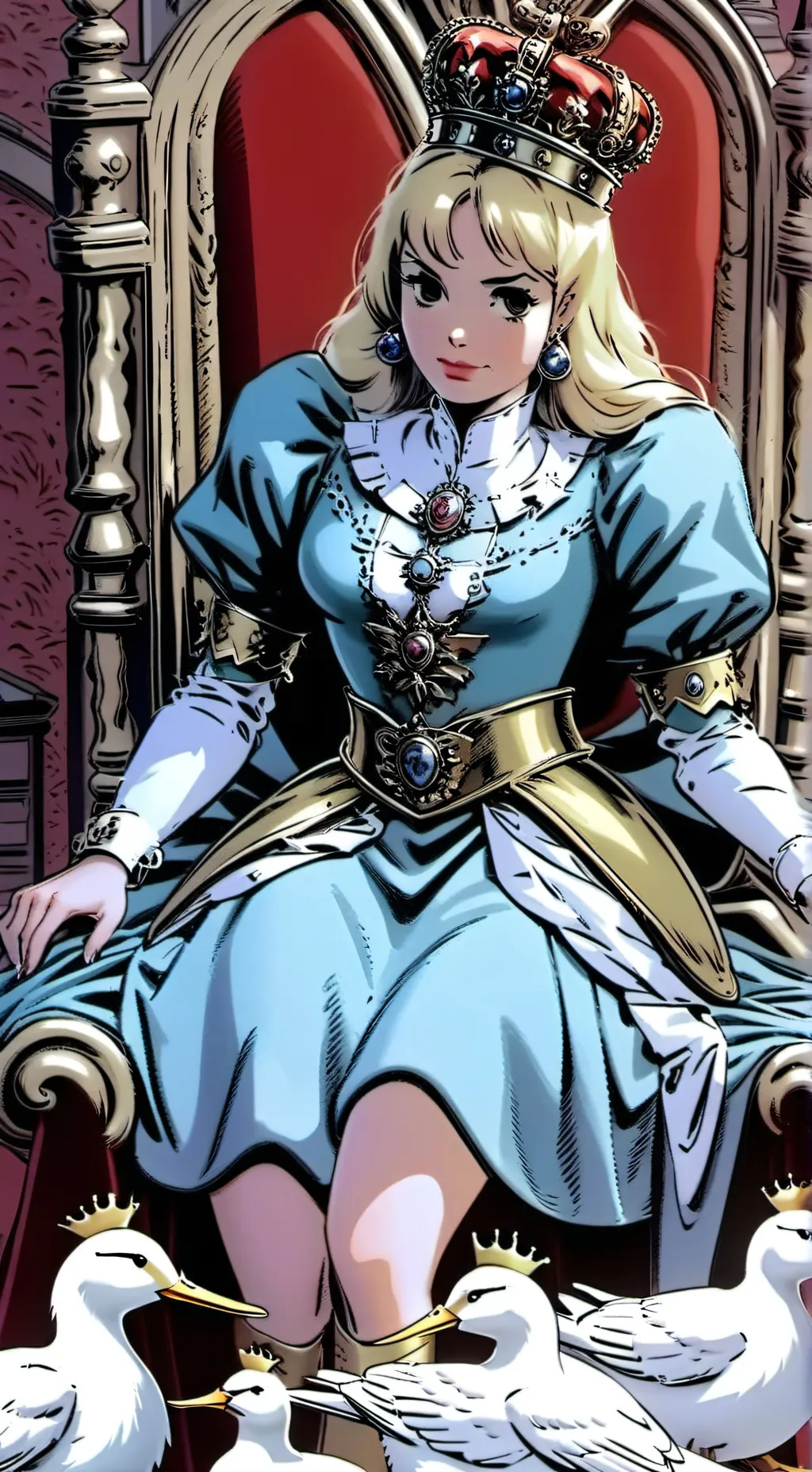 ai character: Geraldine background