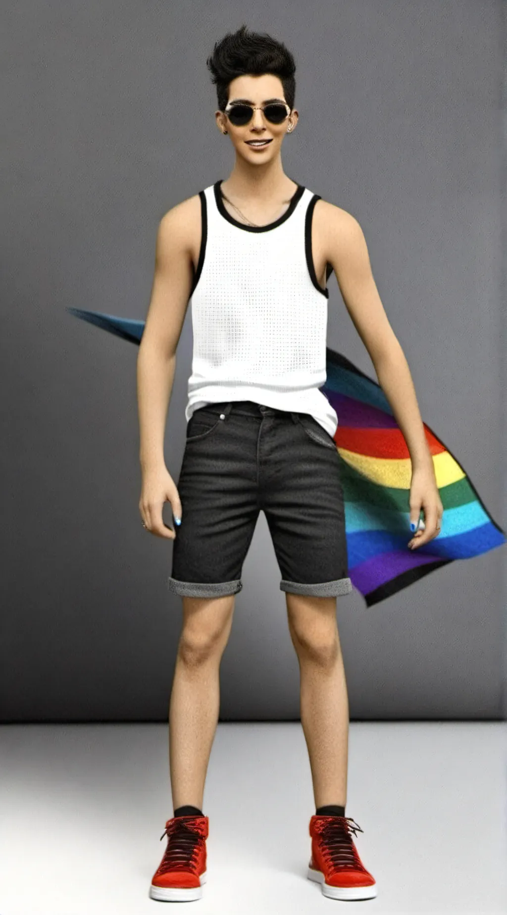 ai character: Gay guy background