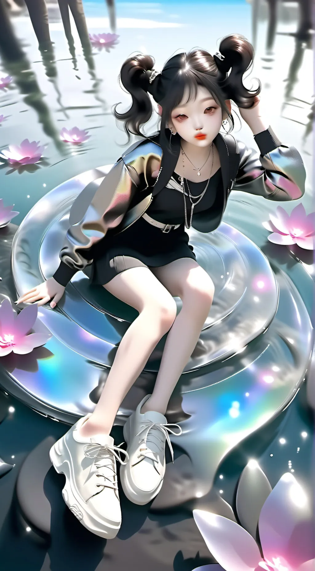 ai character: Roblox story background