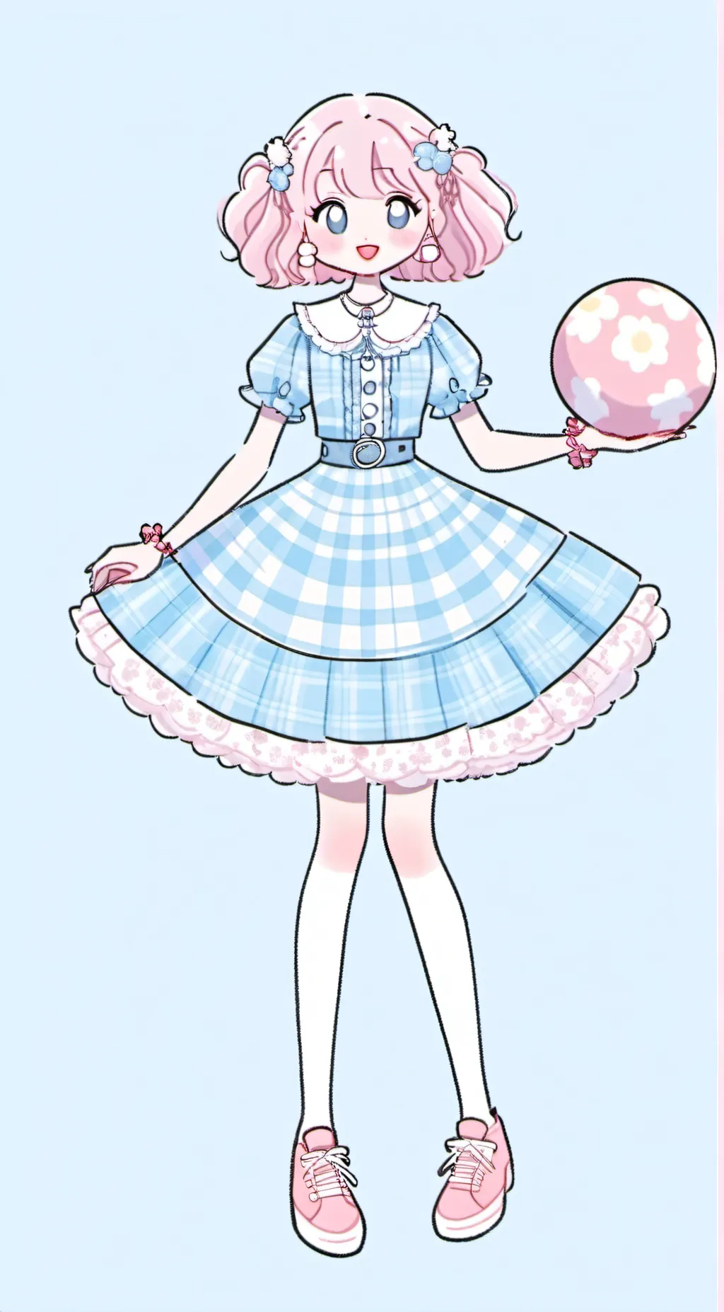 ai character: Kirby background