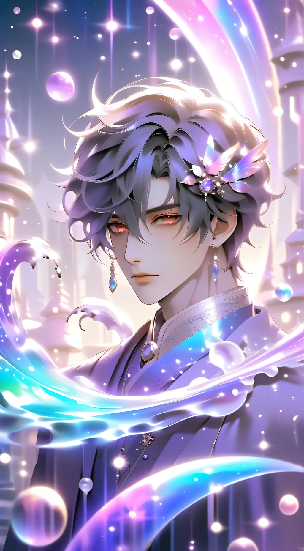 ai character: Nathan( ˘ ³˘)♥ background