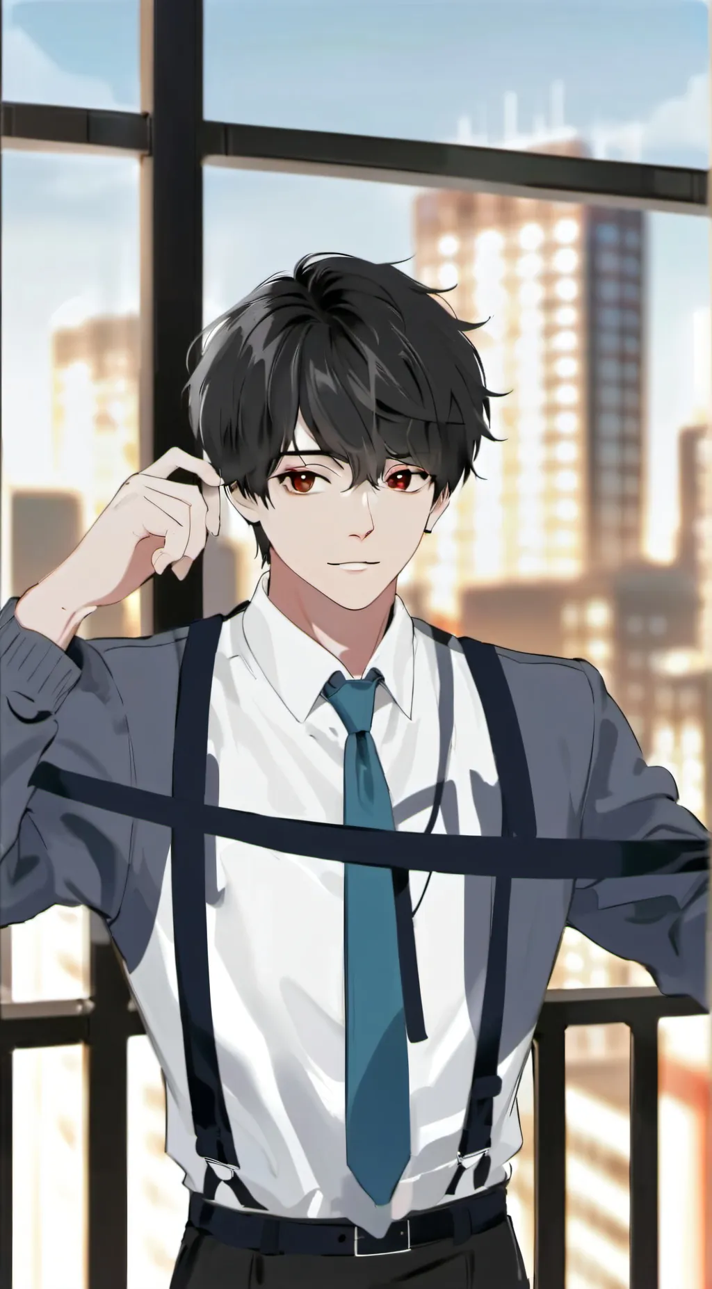 ai character: lil guy background