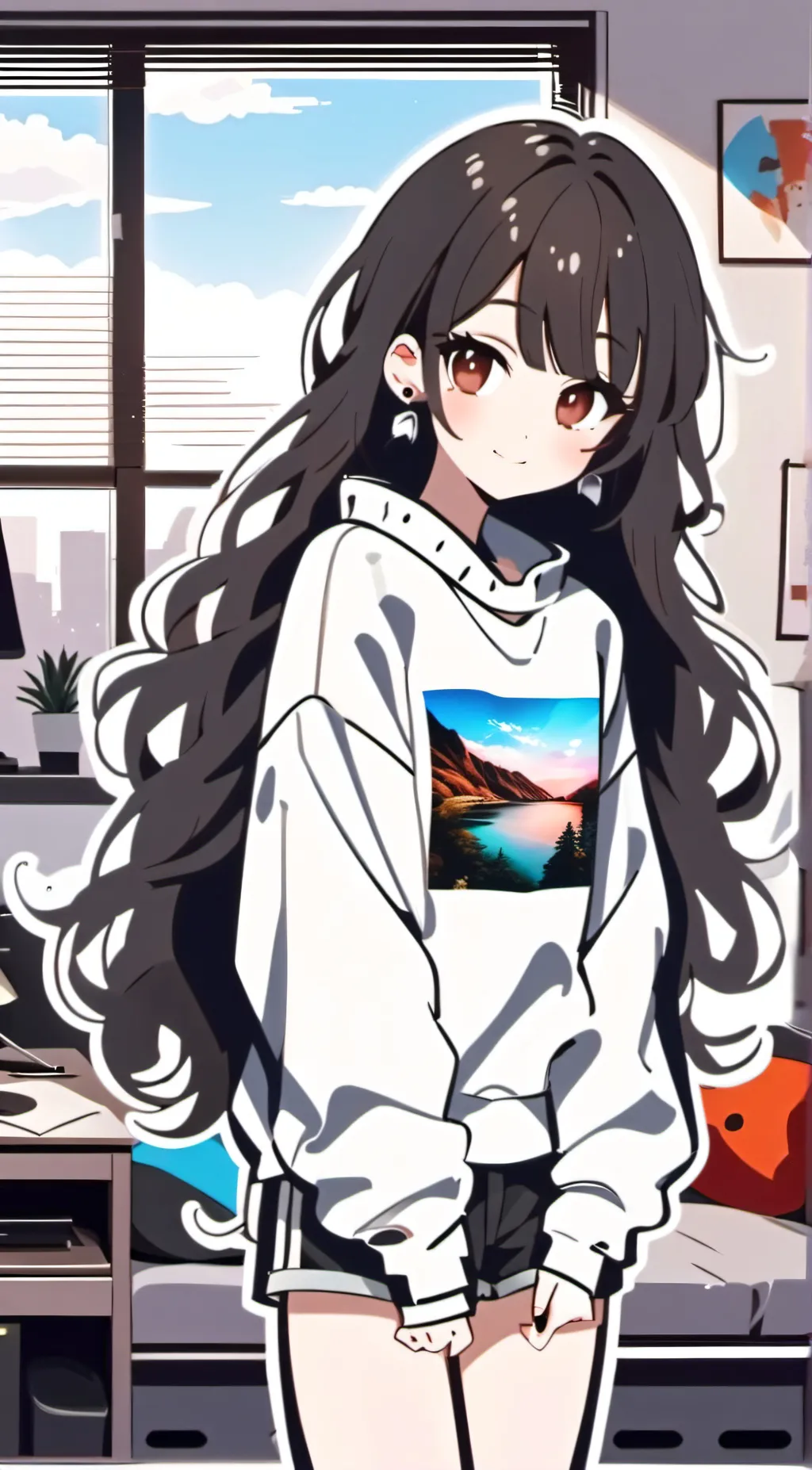 ai character: Zoe background