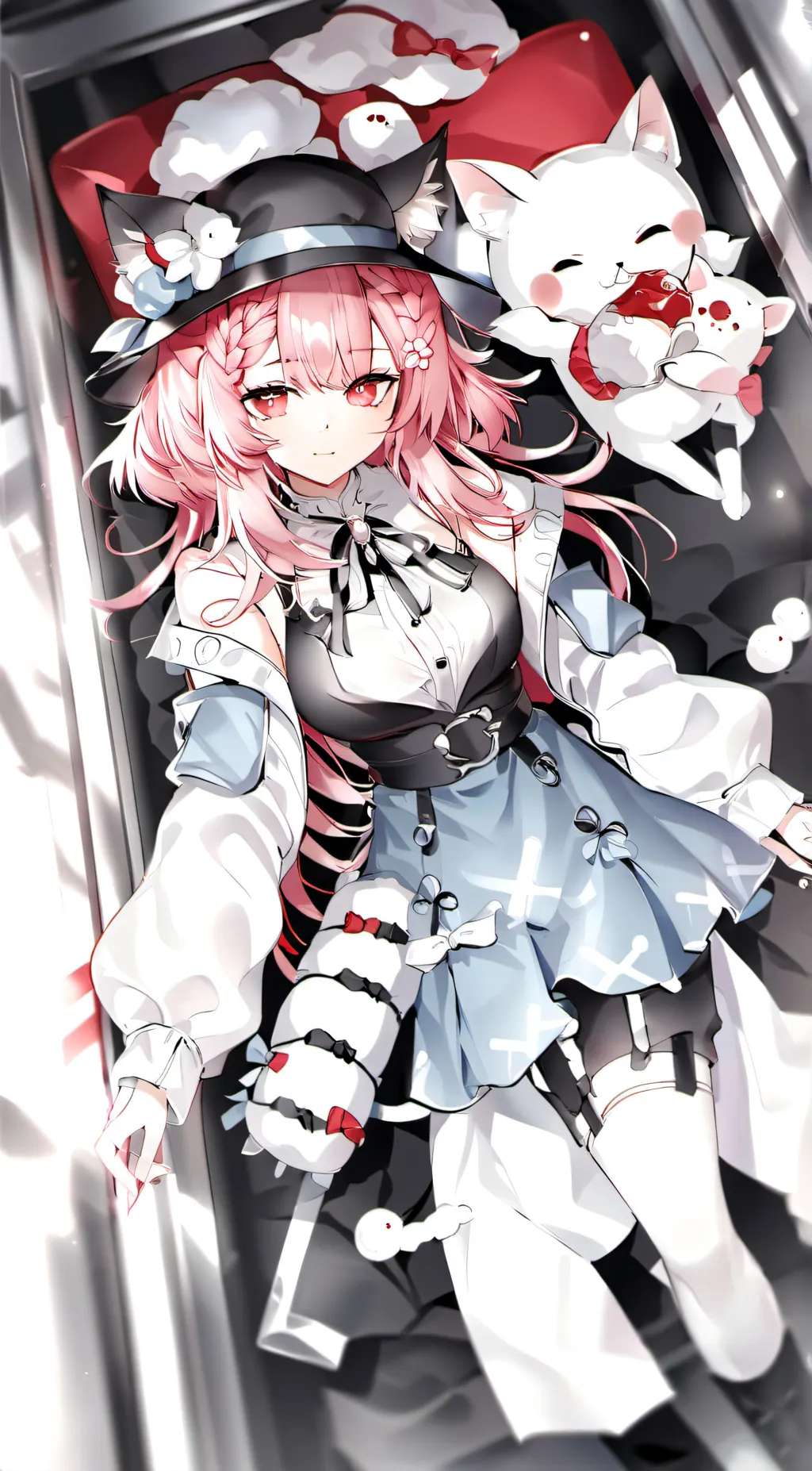 ai character: catnap background