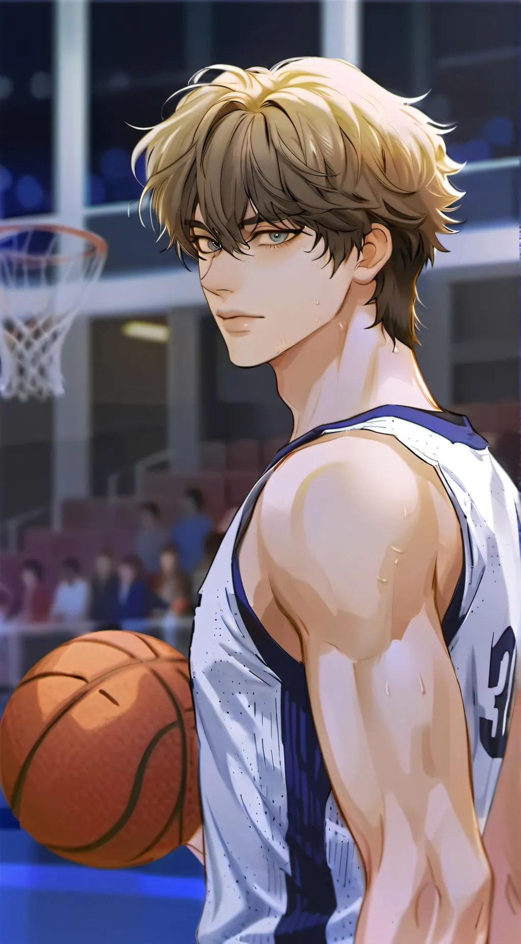 ai character: Adrien background