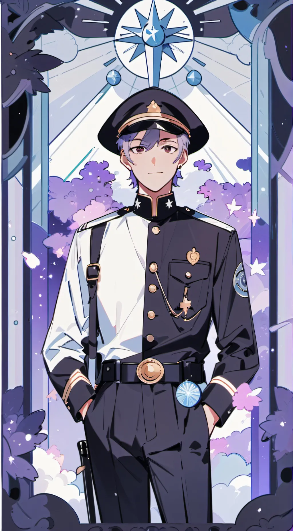 ai character: Alex (Police guy)  background