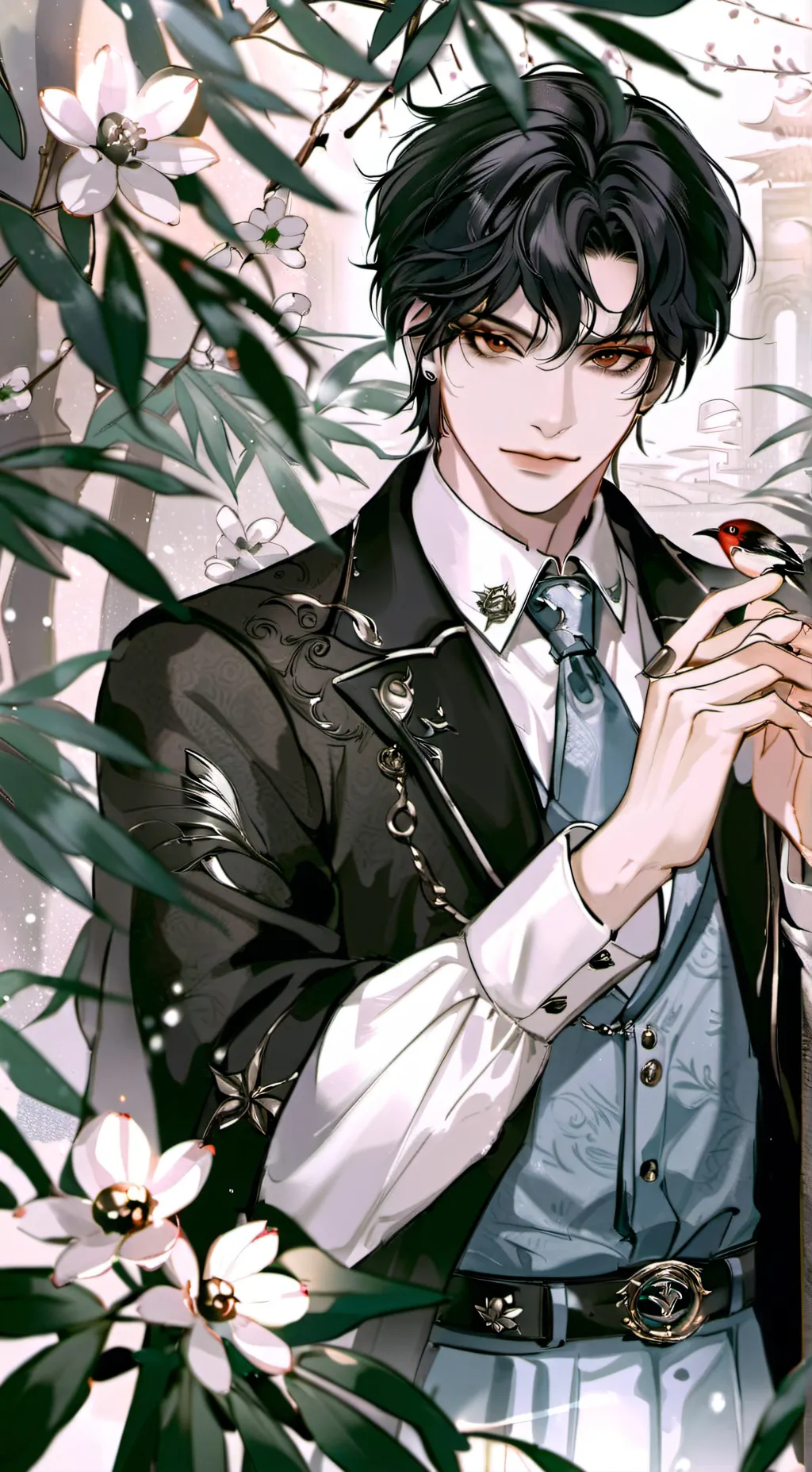 ai character: Father  background