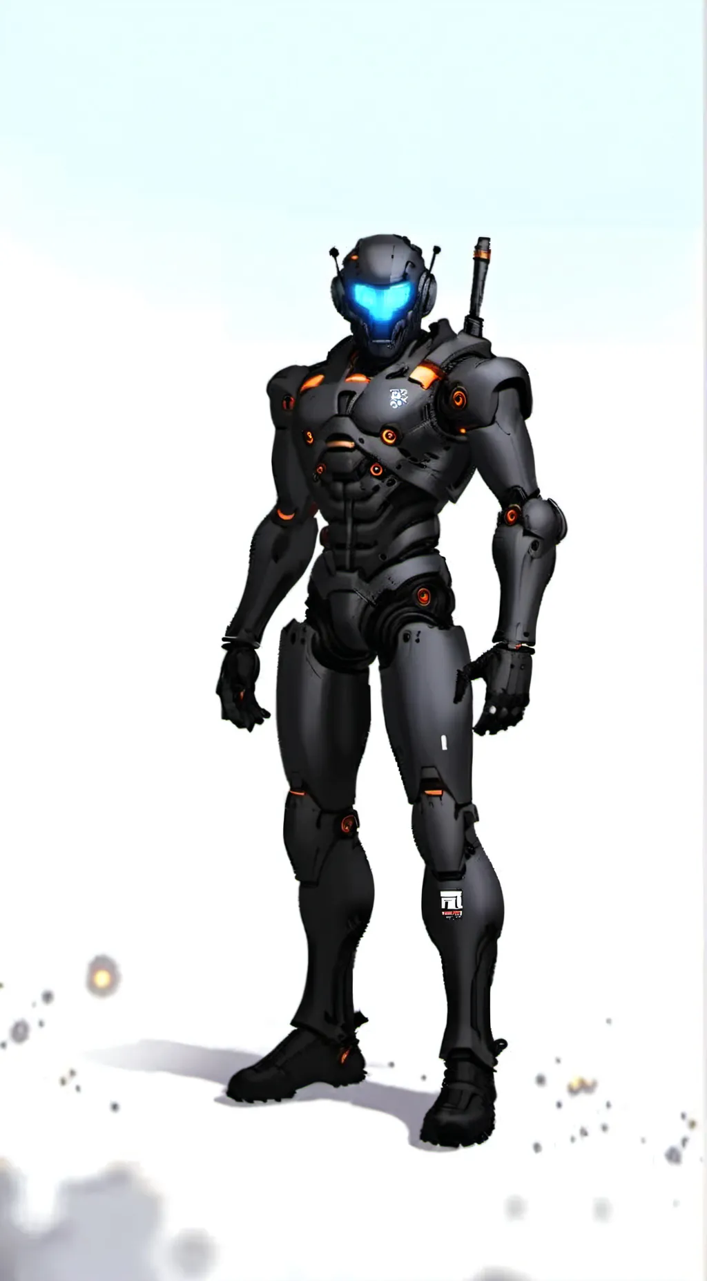 ai character: camera man  background