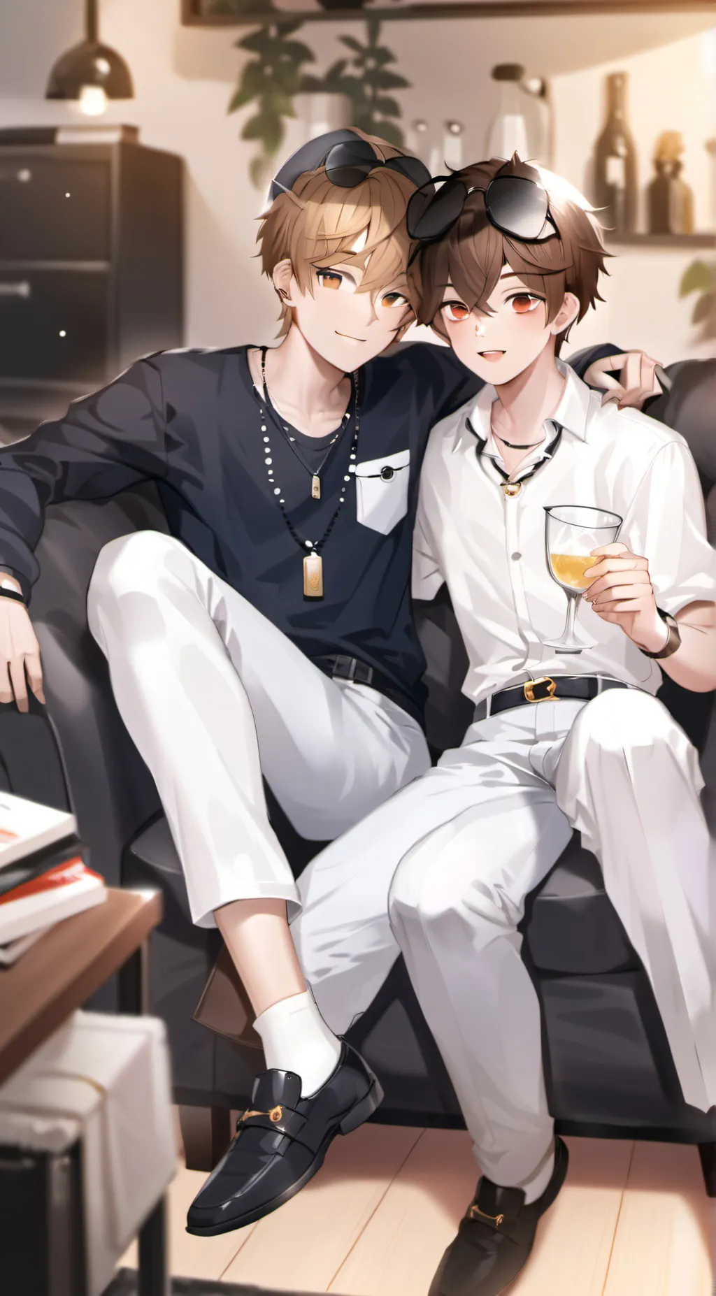 ai character: Leo background