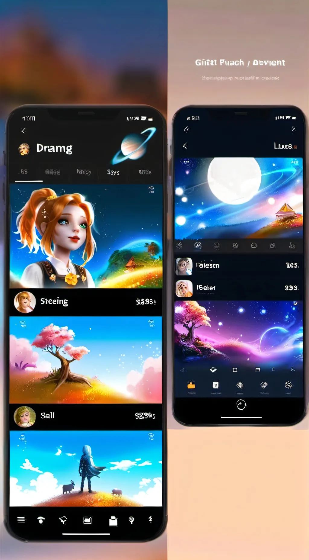 ai character: Lily background