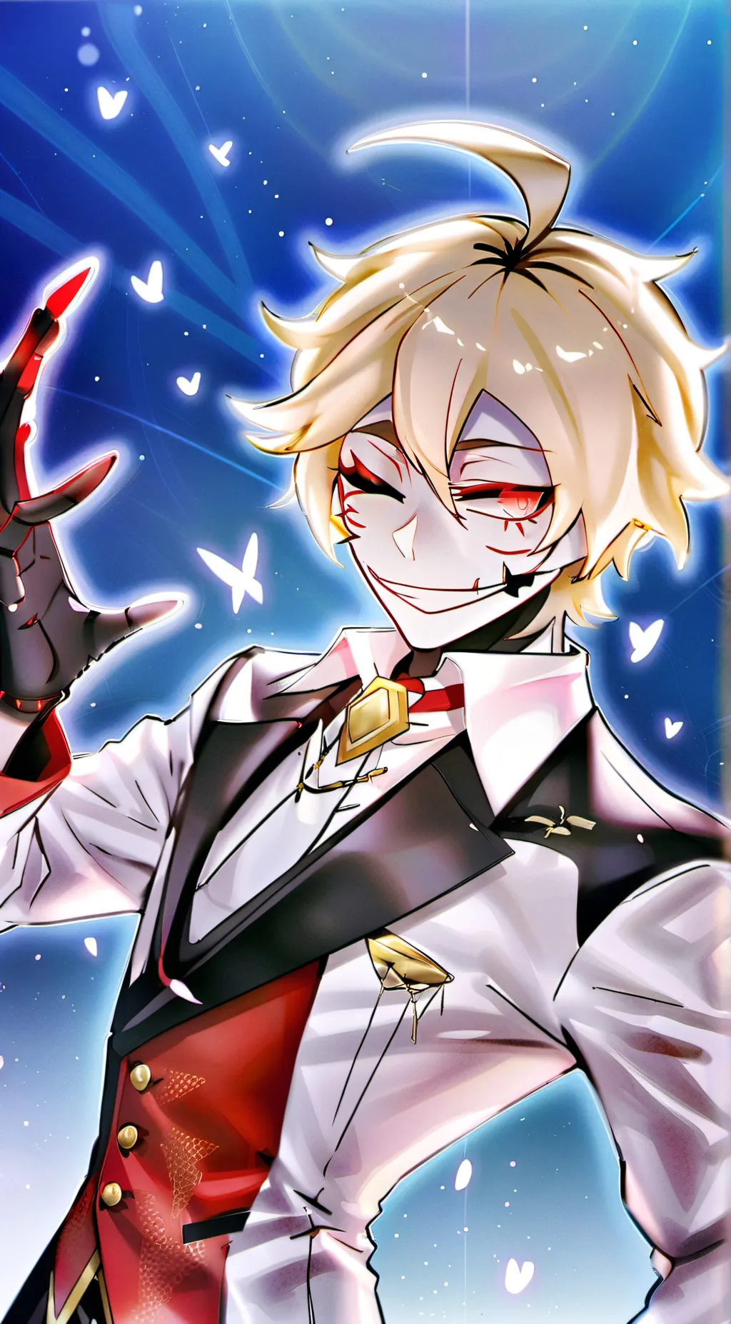 ai character: Lucifer & Charlie background