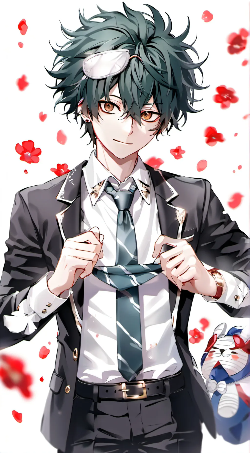 ai character: my hero academia  background