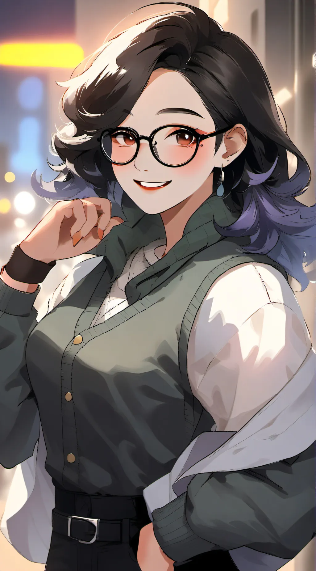 ai character: milan background