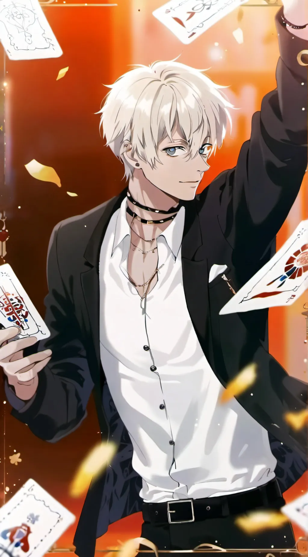 ai character: Satoru Gojo background