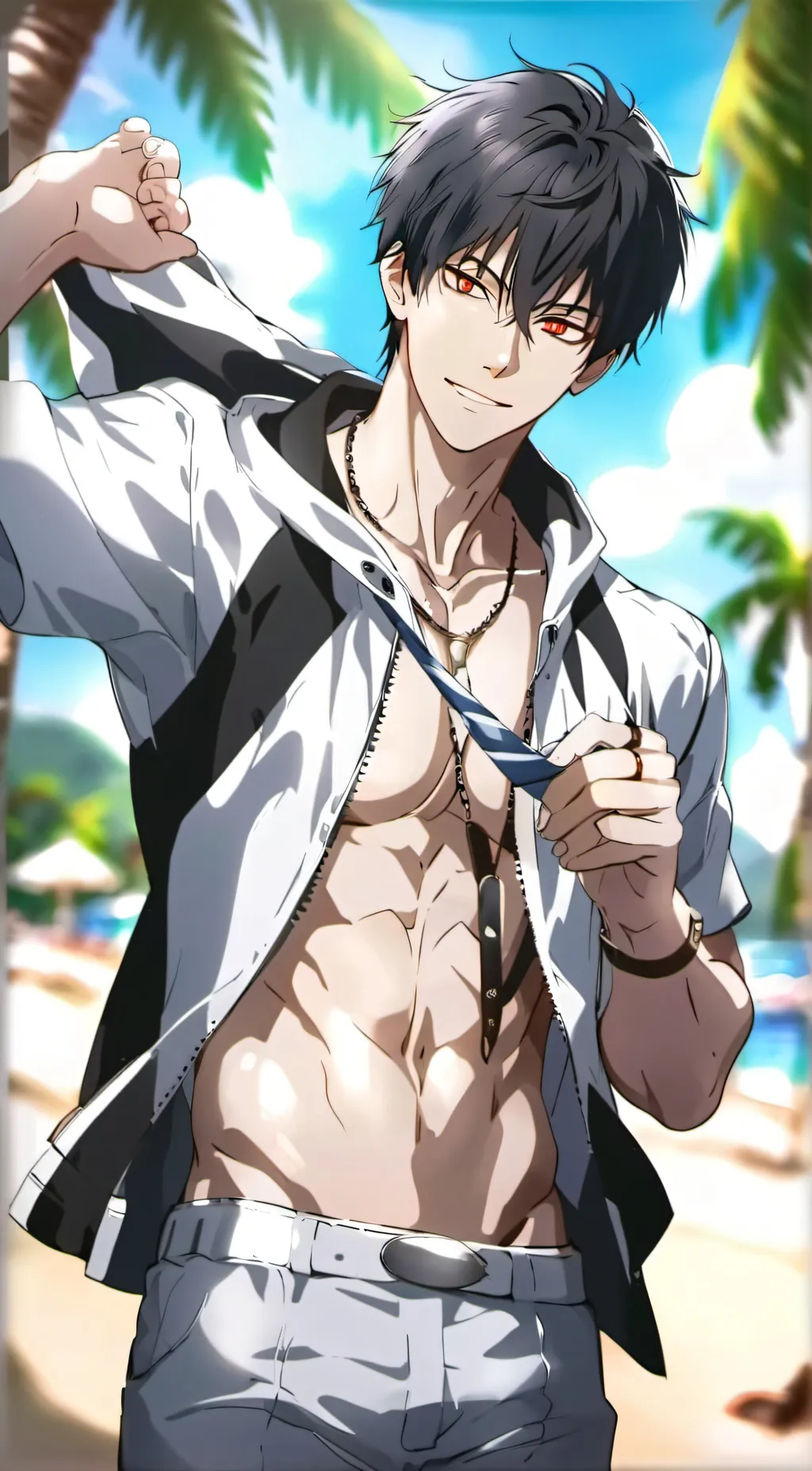 ai character: toji  background